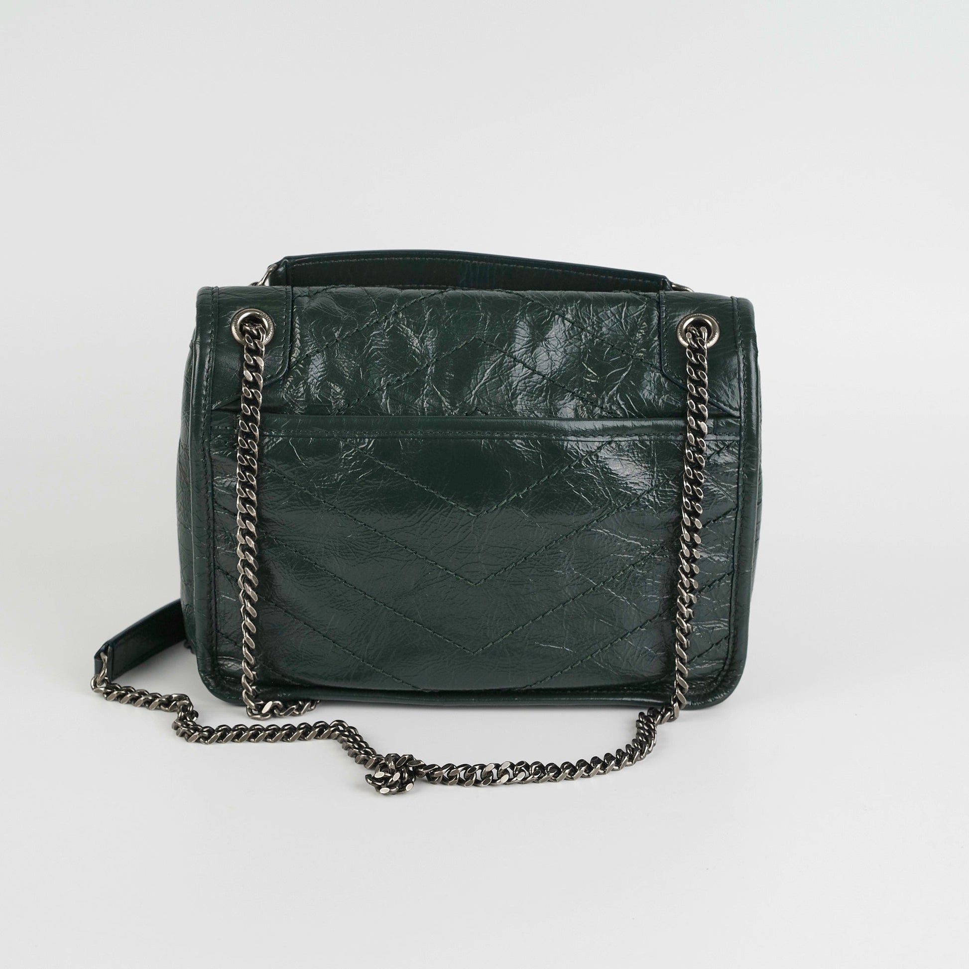 YSL Saint Laurent Deal Of The Week Niki Shoulder Bag Green Baby