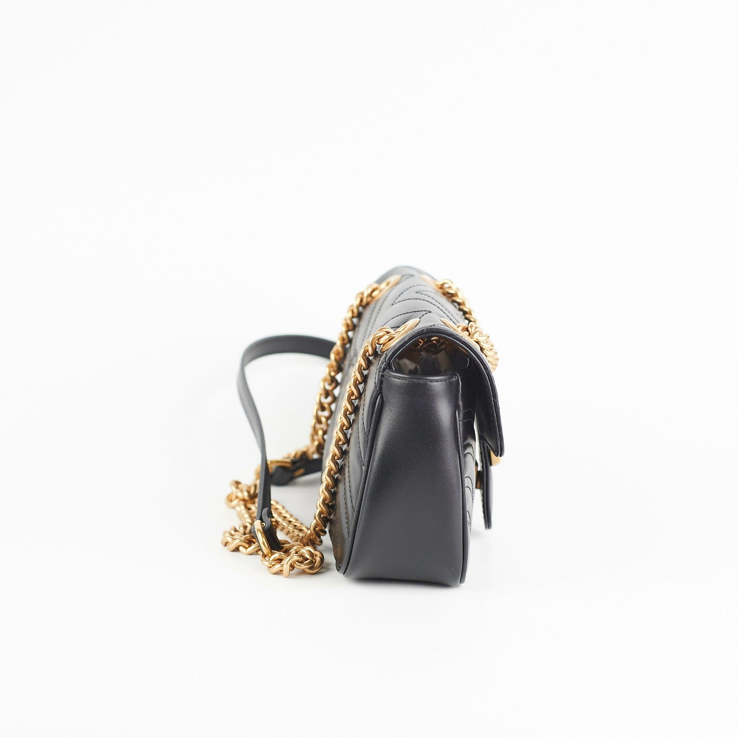 Gucci Marmont Crossbody Bag Black Mini