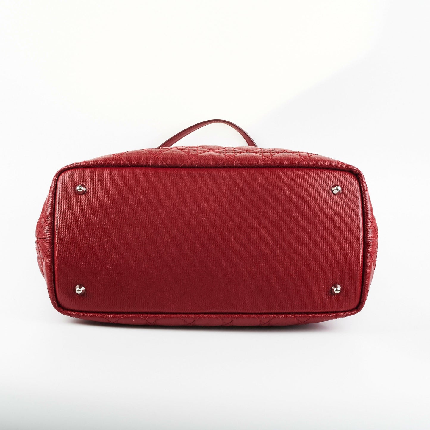 Dior Christian Burgundy Tote Tote Bag