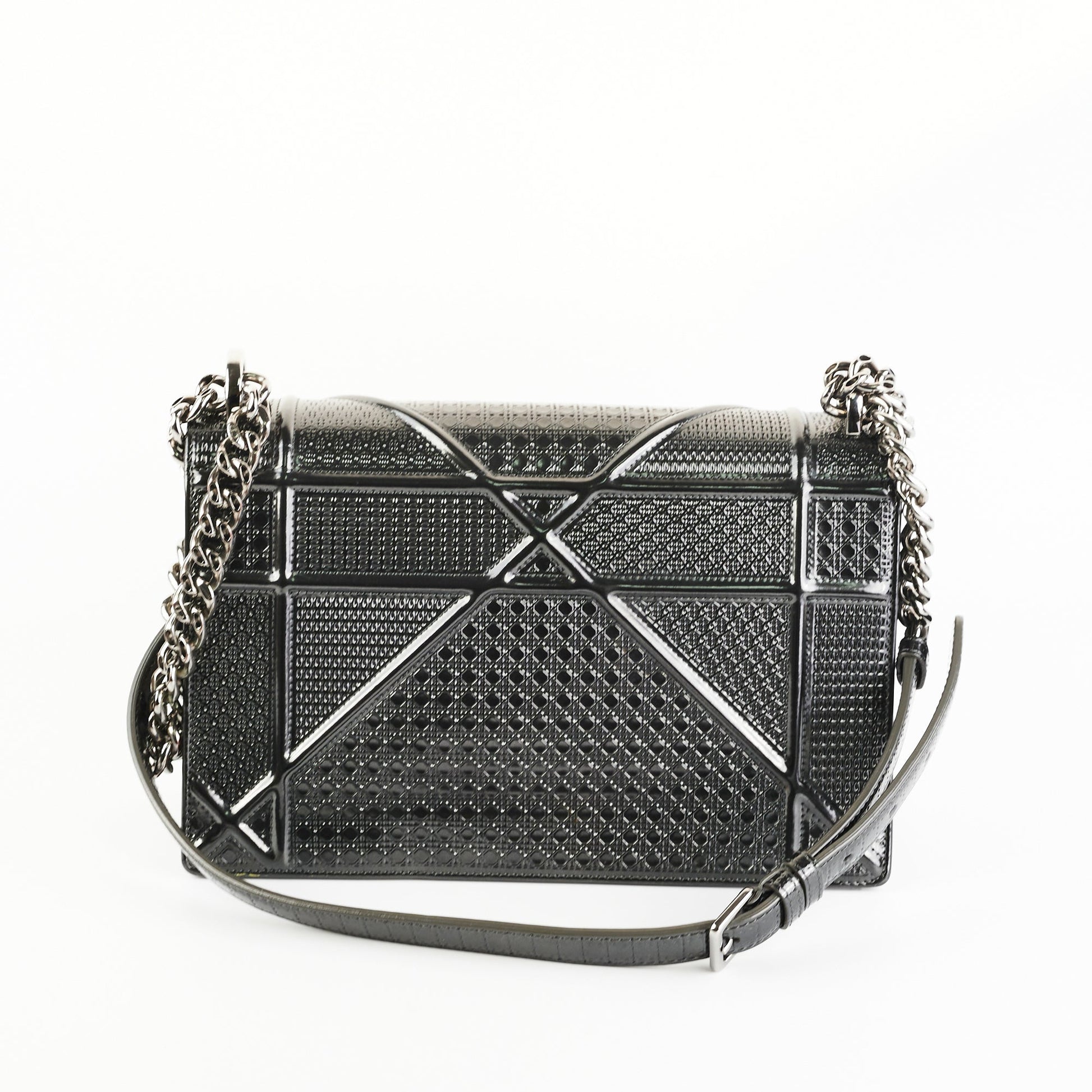 Dior ama Grey Crossbody Bag Gray Medium Medium Diorama Grey
