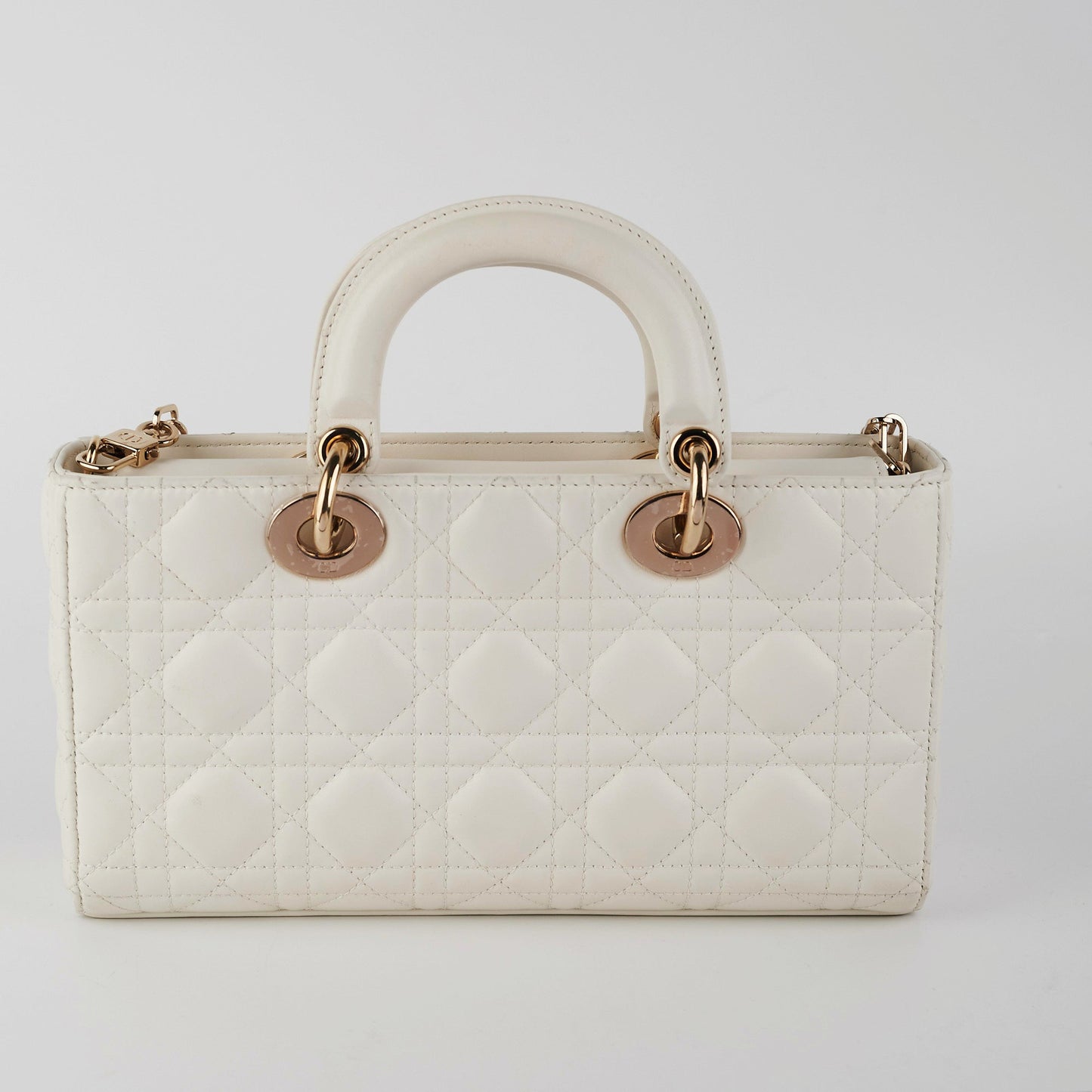 Dior Item Joy Handbag White Medium Travel Bag