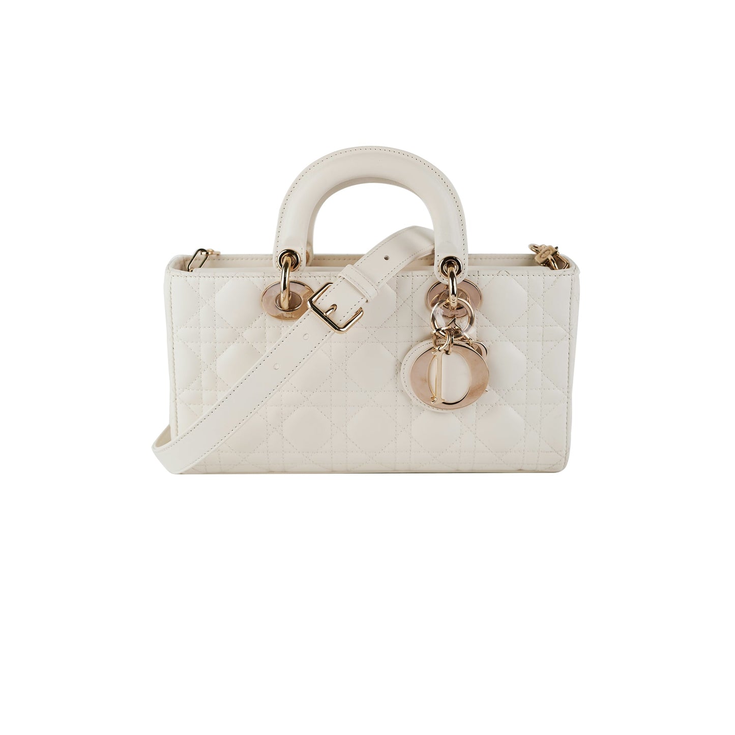 Dior Item Joy Handbag White Medium Travel Bag