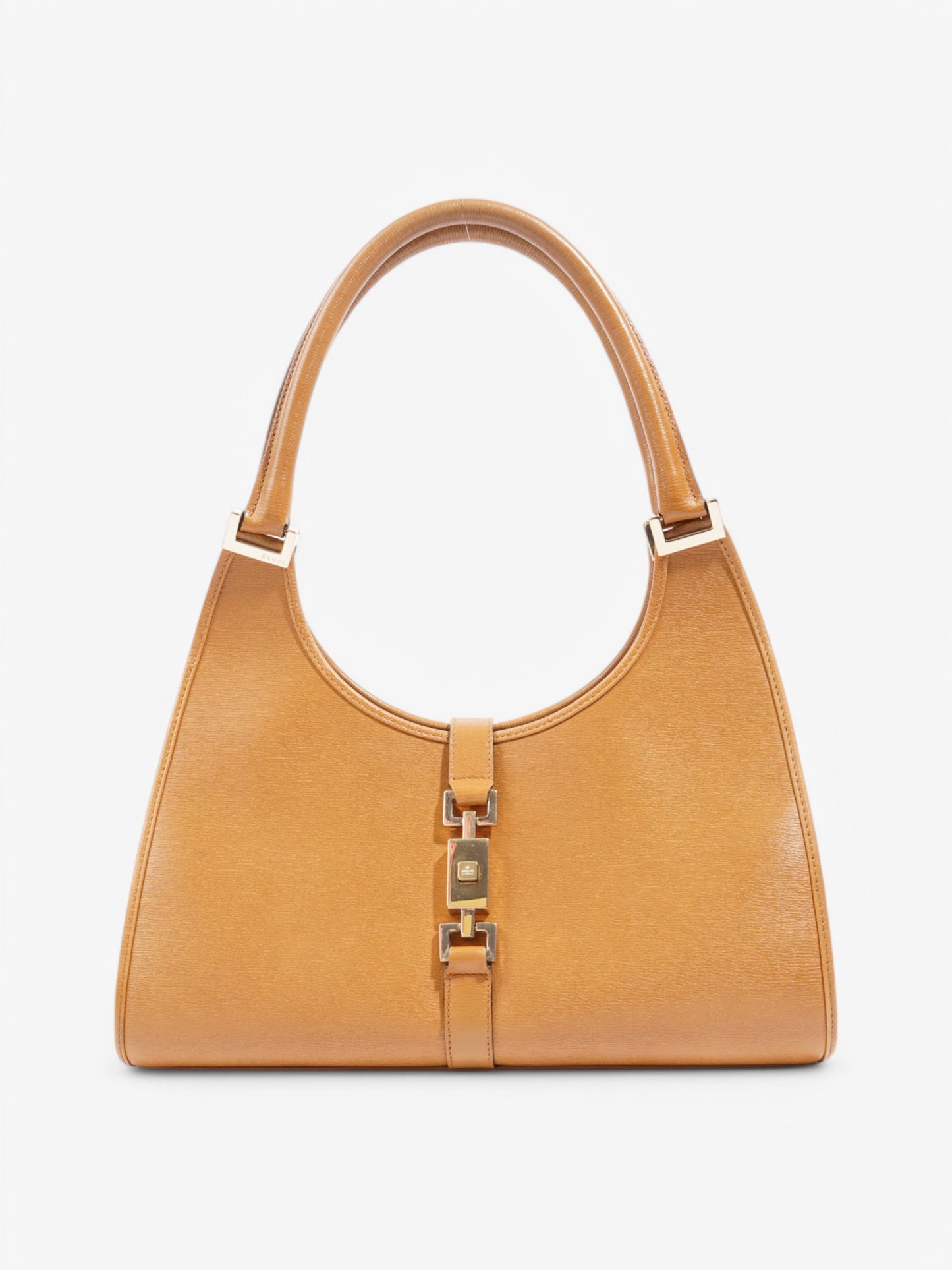Gucci Jackie Dark Yellow Shoulder Bag Leather