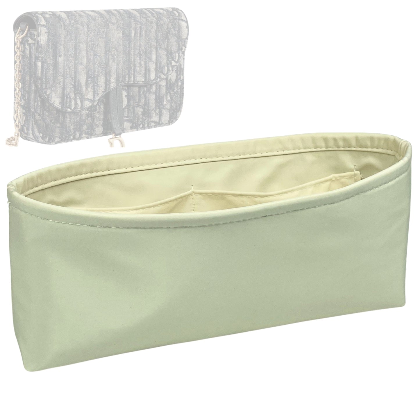Dior Handbag Organizer for Saddle Pouch with , Bag Nylon Small Chain