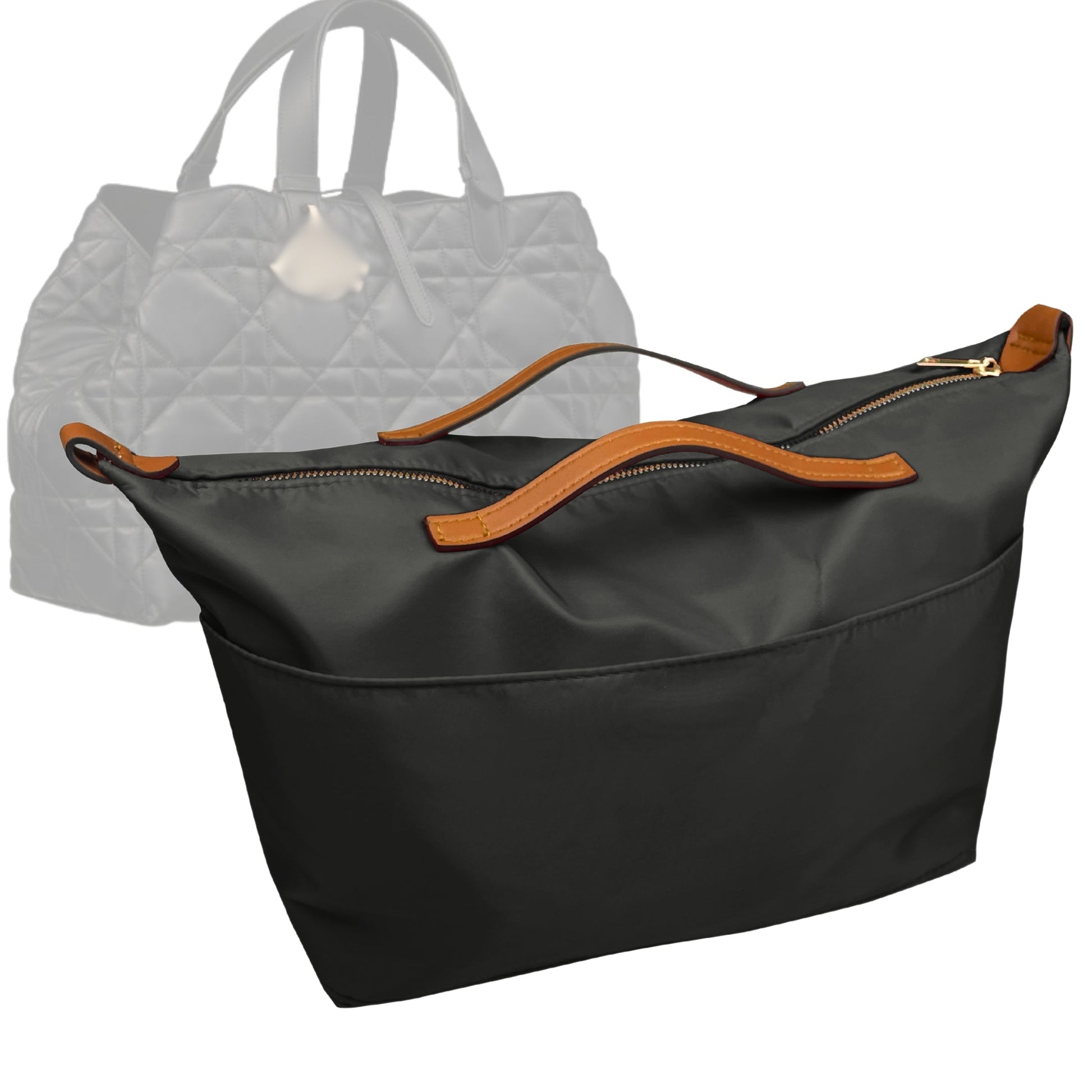 Dior Handbag Organizer for Toujours Bag, Bag Insert , Nylon Small Zip