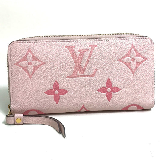 Louis Vuitton Long Purse M80403 Ann Platt Monogram Leather Pink Wallet Case O 6