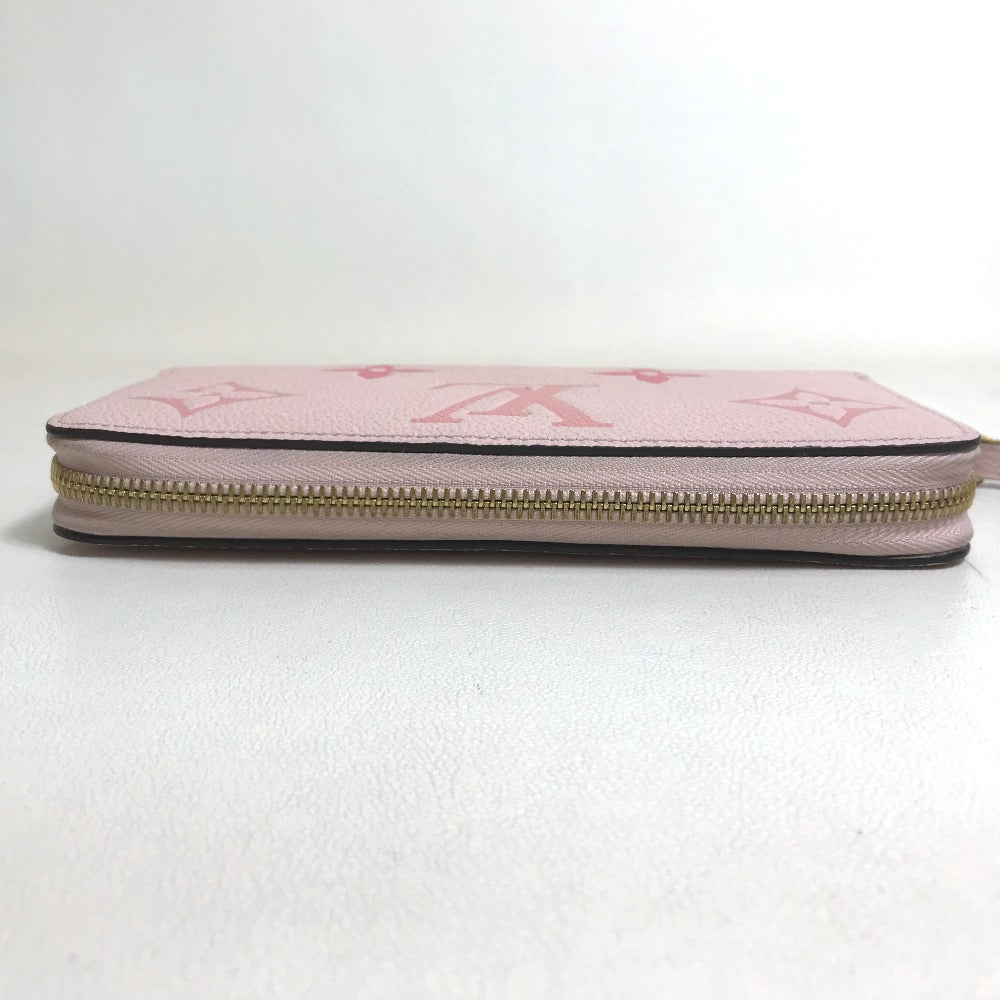 Louis Vuitton Long Purse M80403 Ann Platt Monogram Leather Pink Wallet Case O 6
