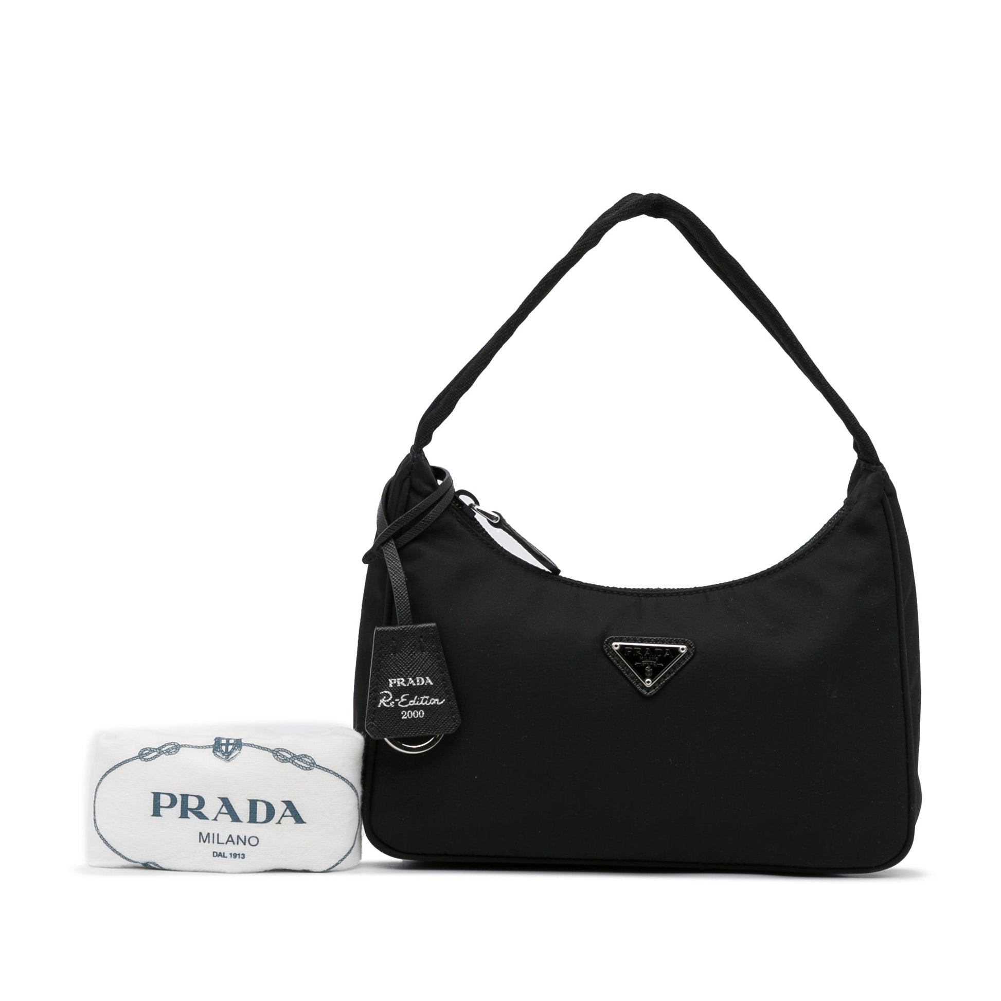 Prada Re Edition Luxury Handbag Nylon Black Mini Travel Bag