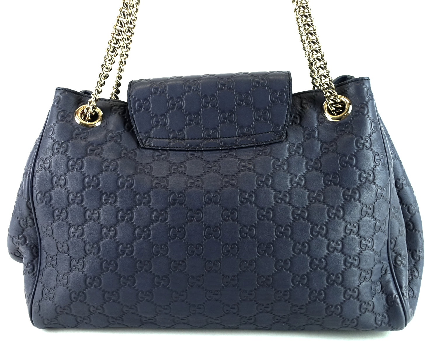 Gucci Emily ssima Bag Leather Large Travel Bag