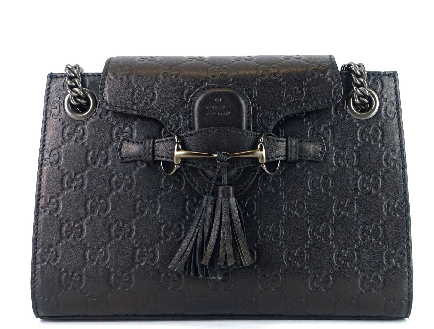Gucci Emily ssima Bag Leather Small Shoulder Bag