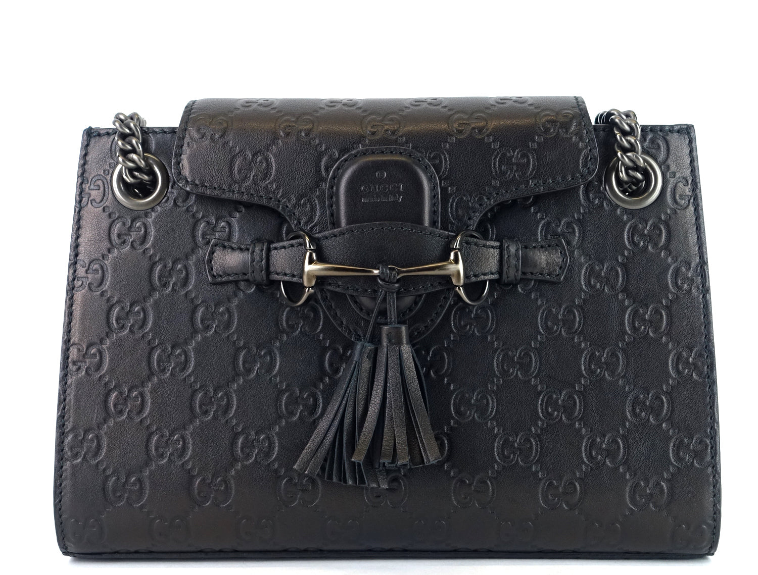 Gucci Emily ssima Bag Leather Small Shoulder Bag