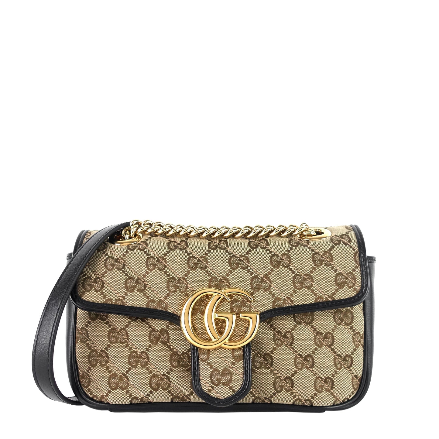 Gucci Marmont Matelass Shoulder Bag Canvas Monogram Crossbody Bag