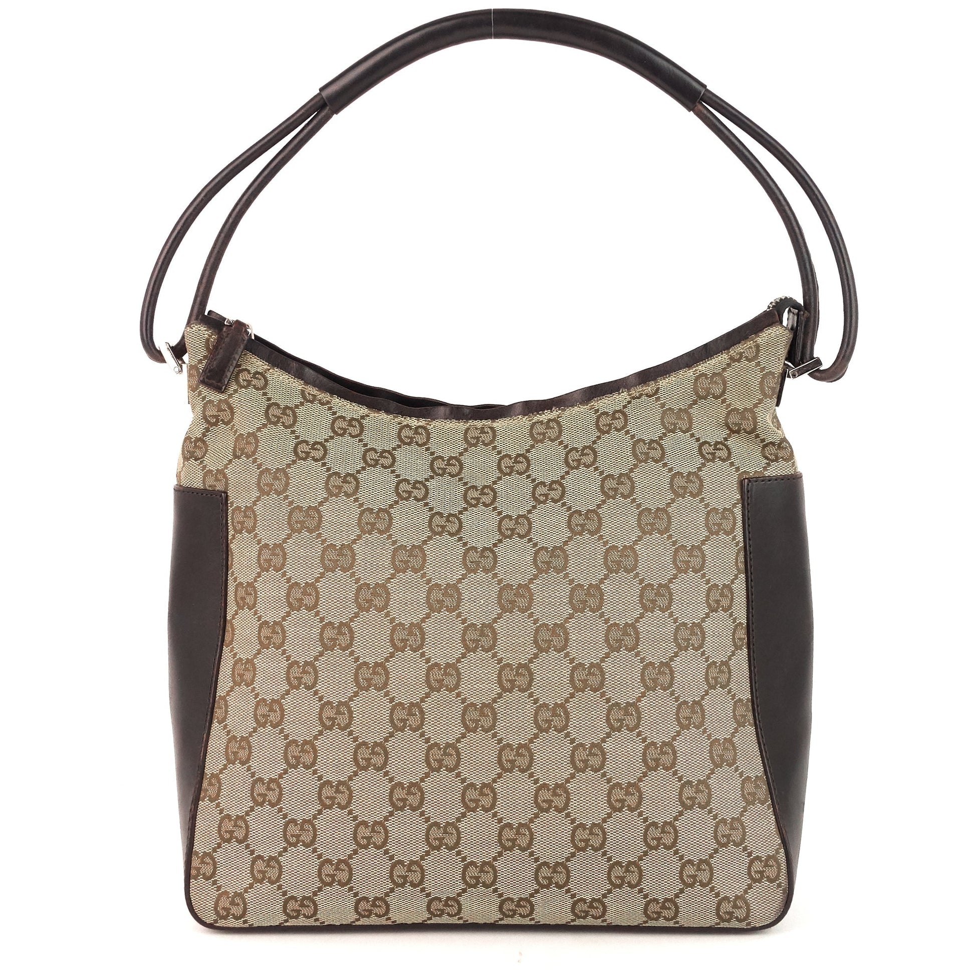 Gucci And Shoulder Bag Leather Canvas