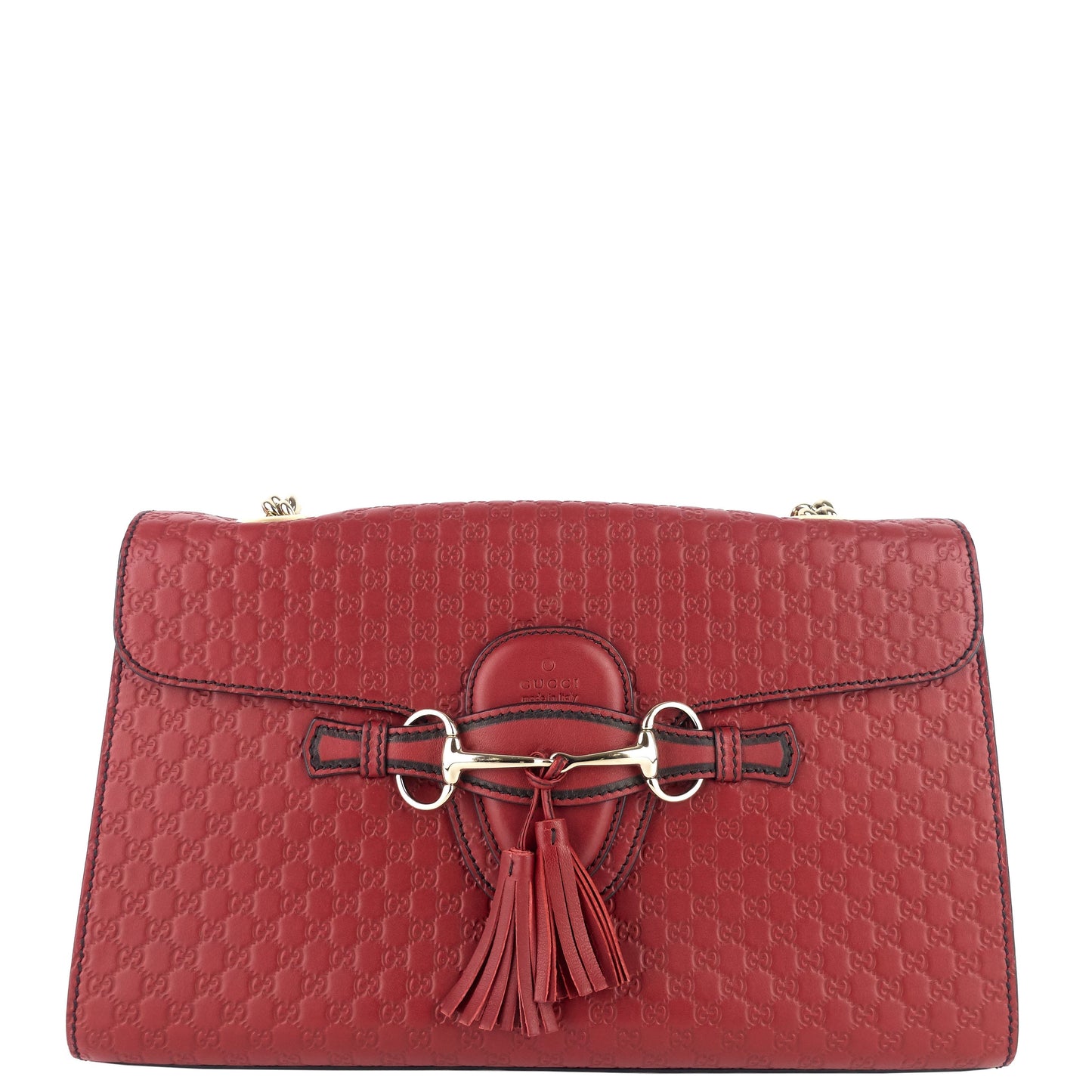 Gucci Emily ssima Bag Leather Medium Shoulder Bag
