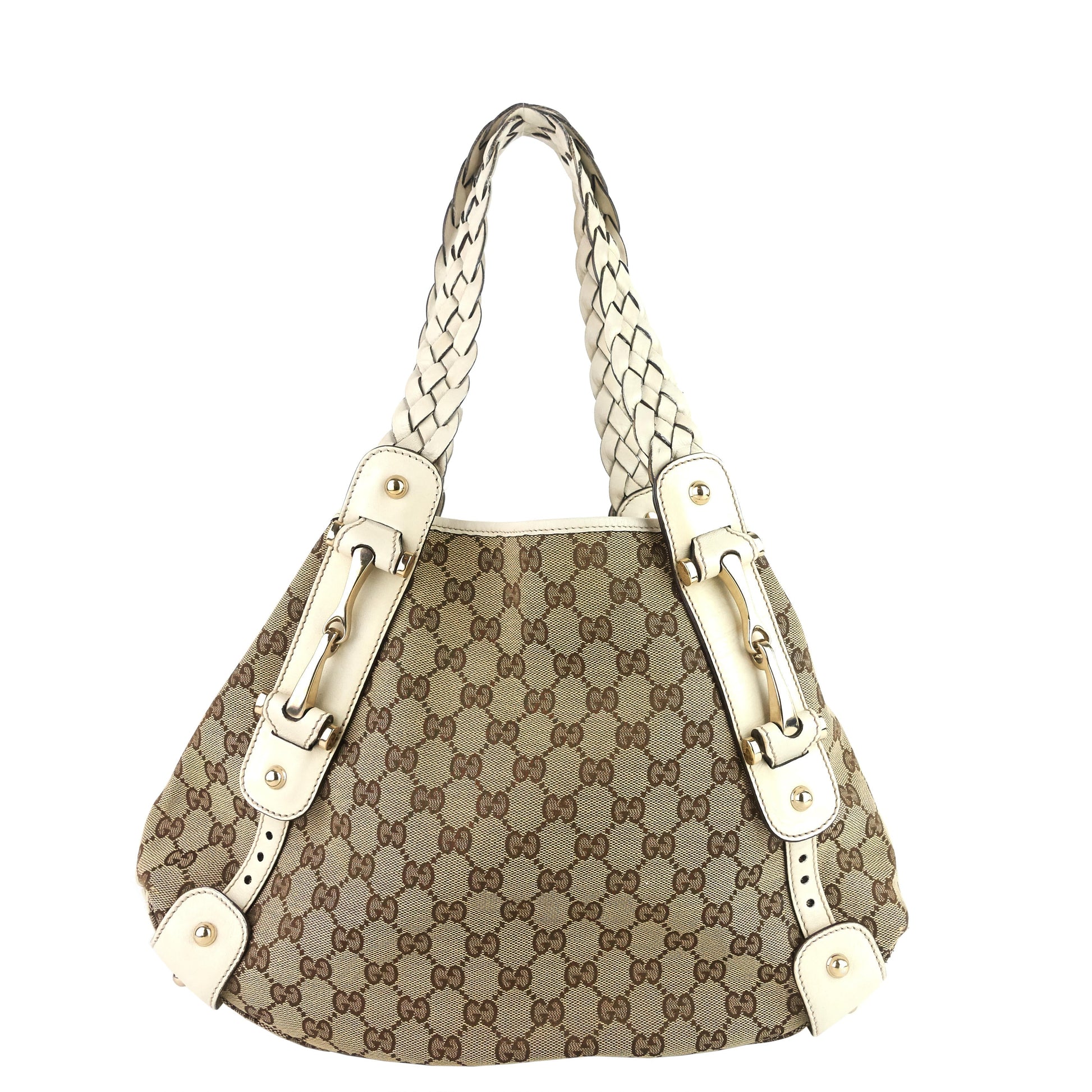 Gucci Pelham Hobo Bag Canvas Monogram Travel Bag