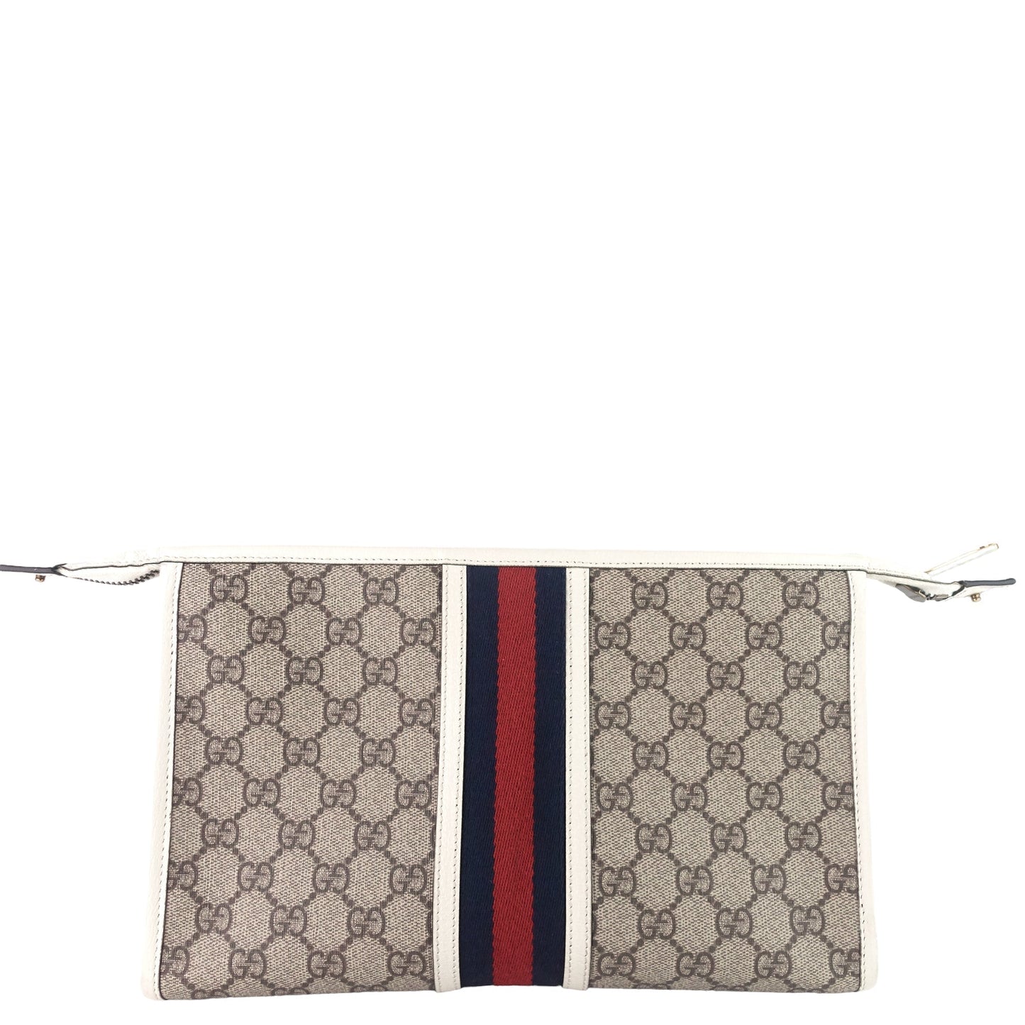 Gucci Ophidia Supreme Toiletry Pouch Clutch Bag Canvas
