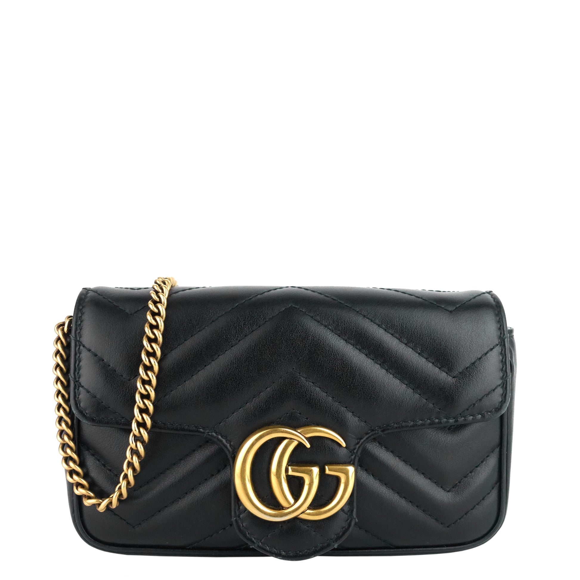 Gucci Marmont Super Calfskin Bag Leather Mini Crossbody Bag Gucci Oc2955