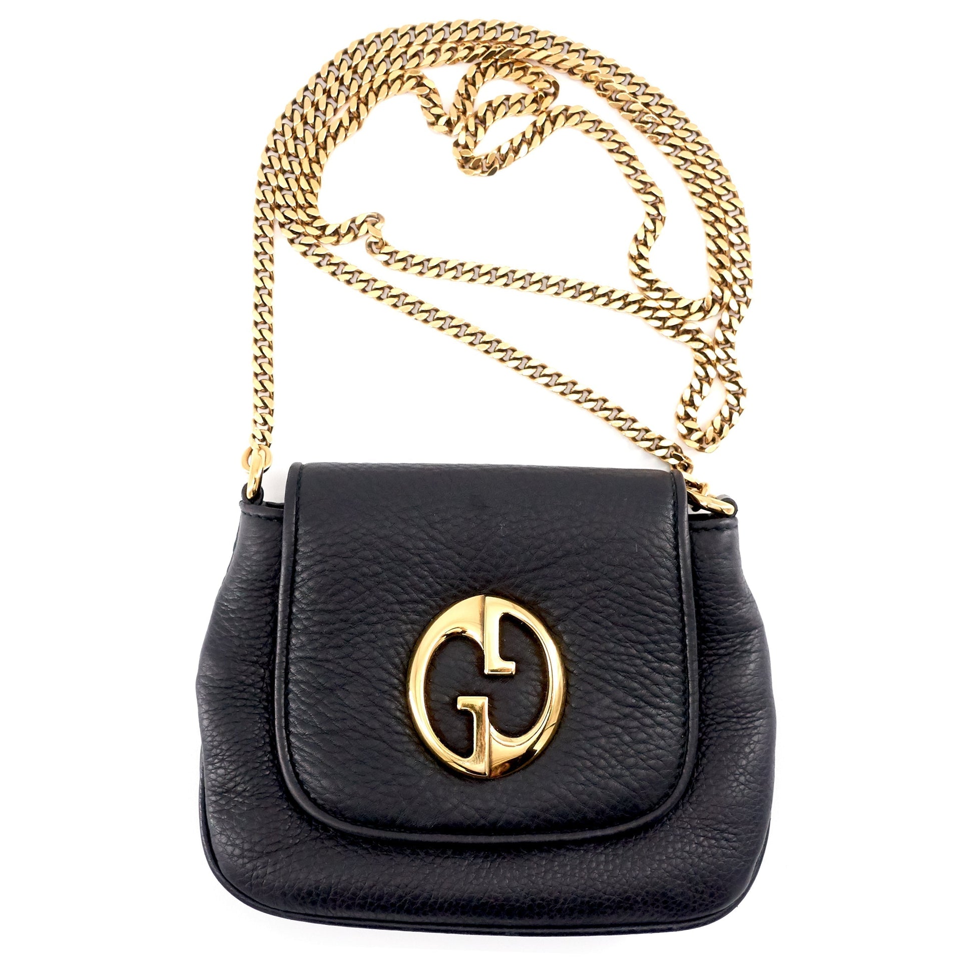 Gucci Gucci Oc2990 Leather Small Crossbody Bag