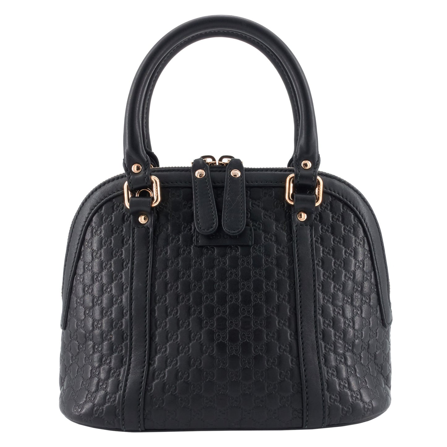 Gucci Dome Microssima Bag Leather Mini Travel Bag