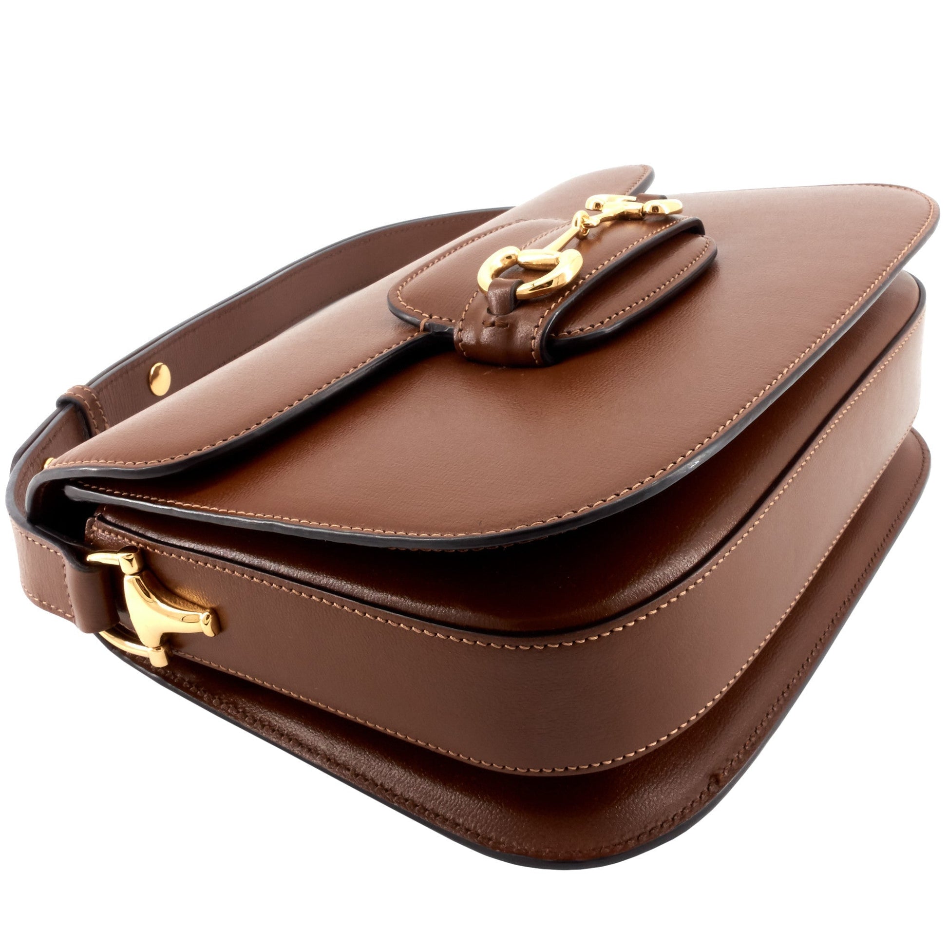 Gucci Horsebit Shoulder Bag Leather Gucci Oc3076