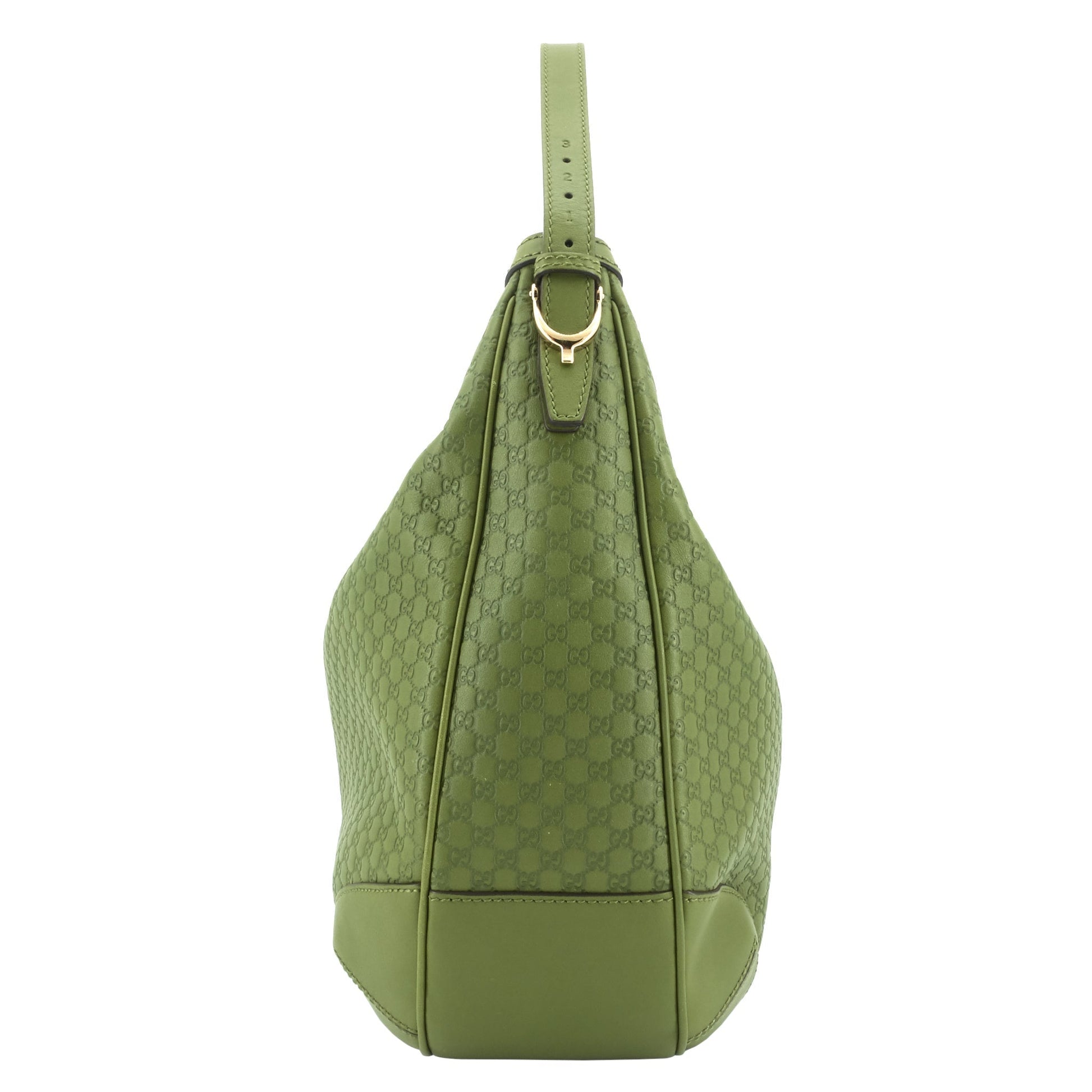 Gucci Nice Microssima Hobo Bag Leather Travel Bag
