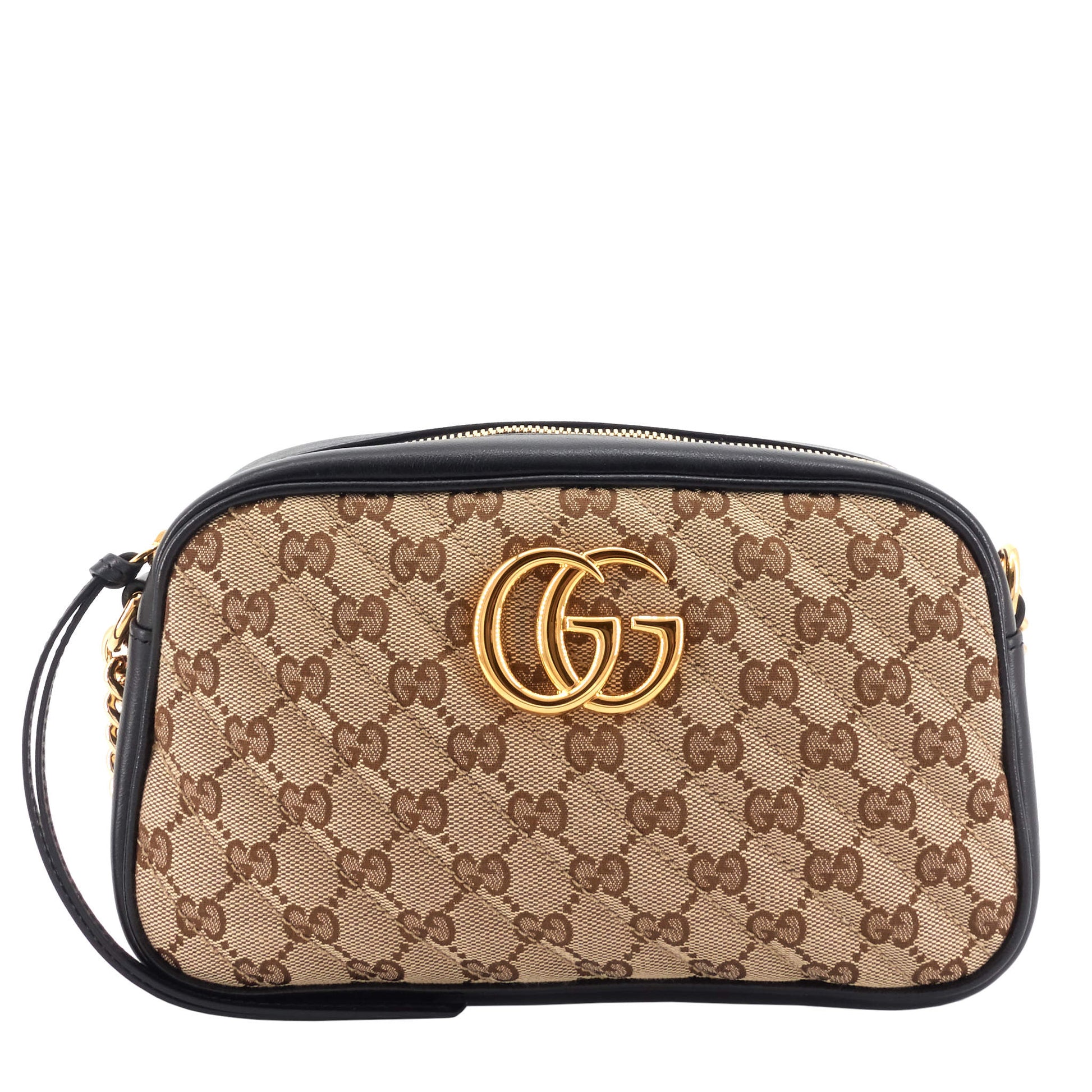 Gucci Marmont Shoulder Bag Canvas Small Crossbody Bag