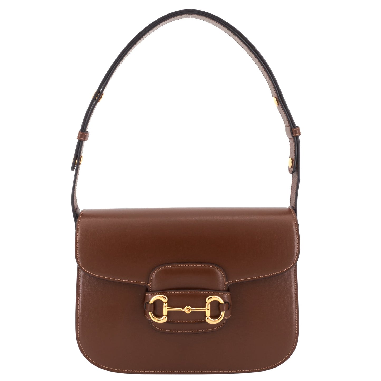 Gucci Horsebit Shoulder Bag Leather