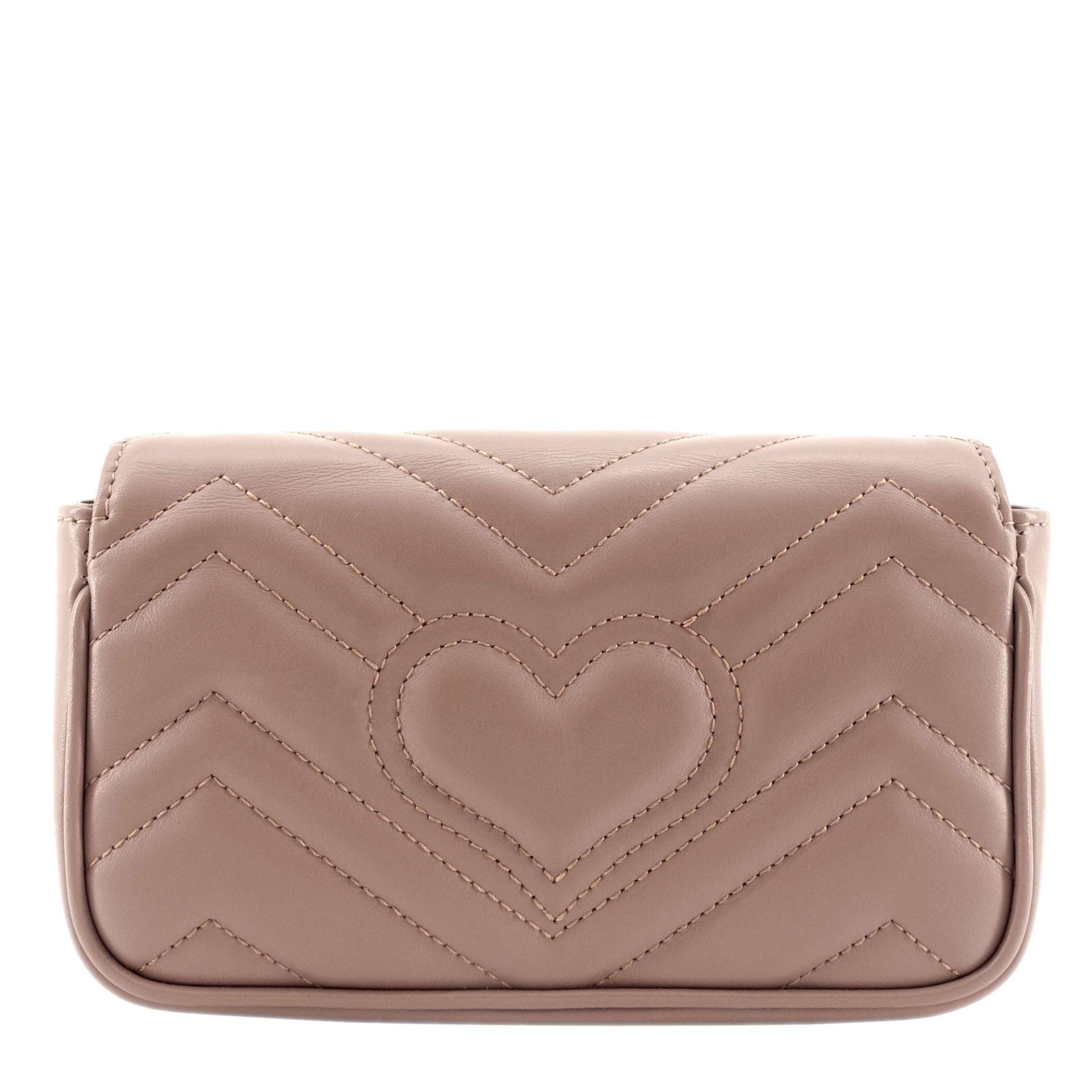 Gucci Marmont Super Calfskin Bag Leather Mini Crossbody Bag