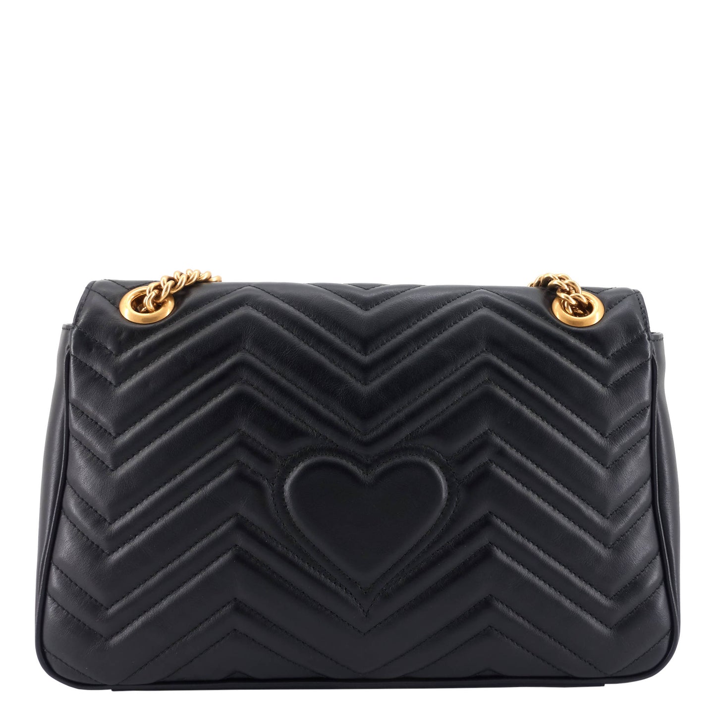 Gucci Marmont Matelass Shoulder Bag Leather Medium Crossbody Bag