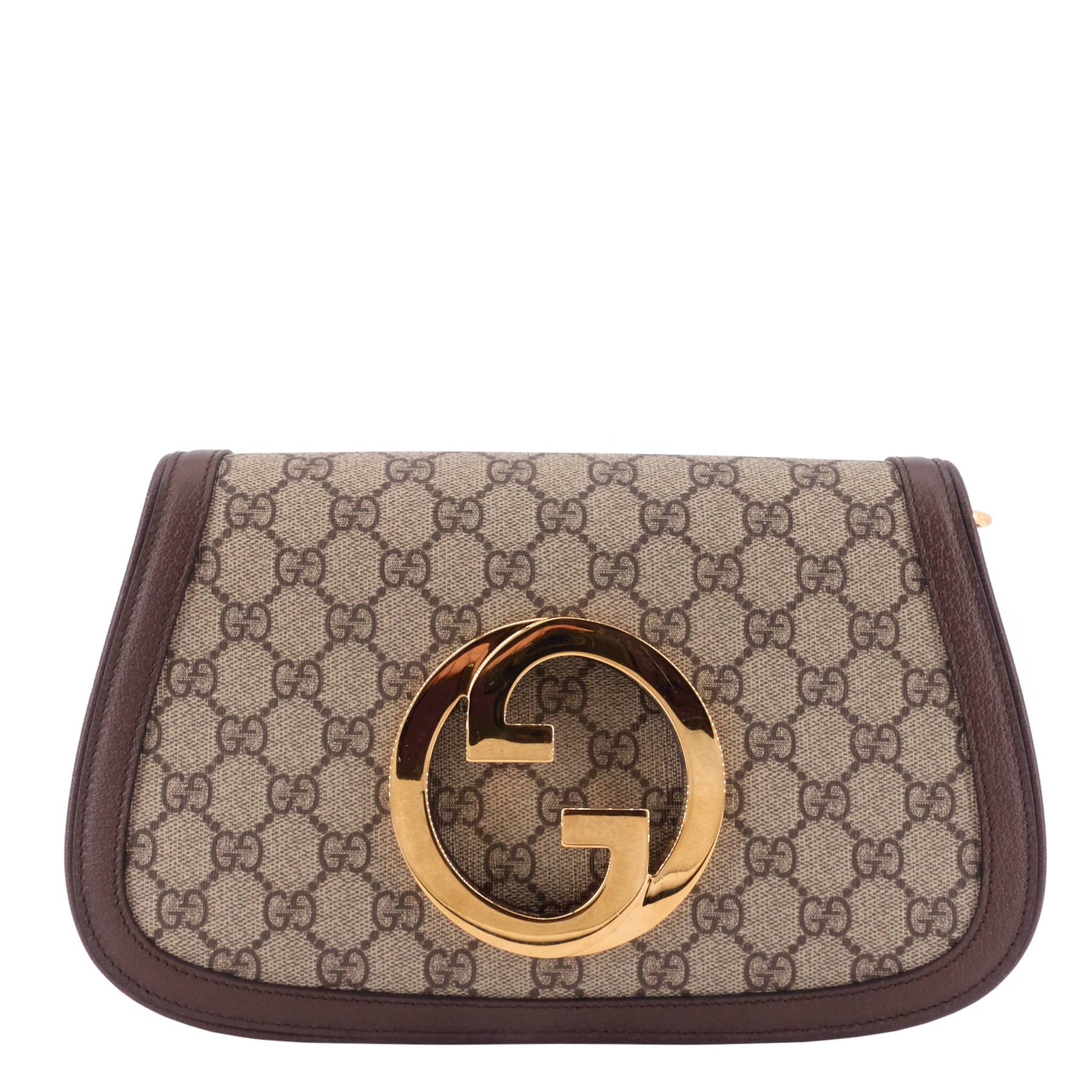 Gucci Blondie Supreme Bag Canvas Shoulder Bag