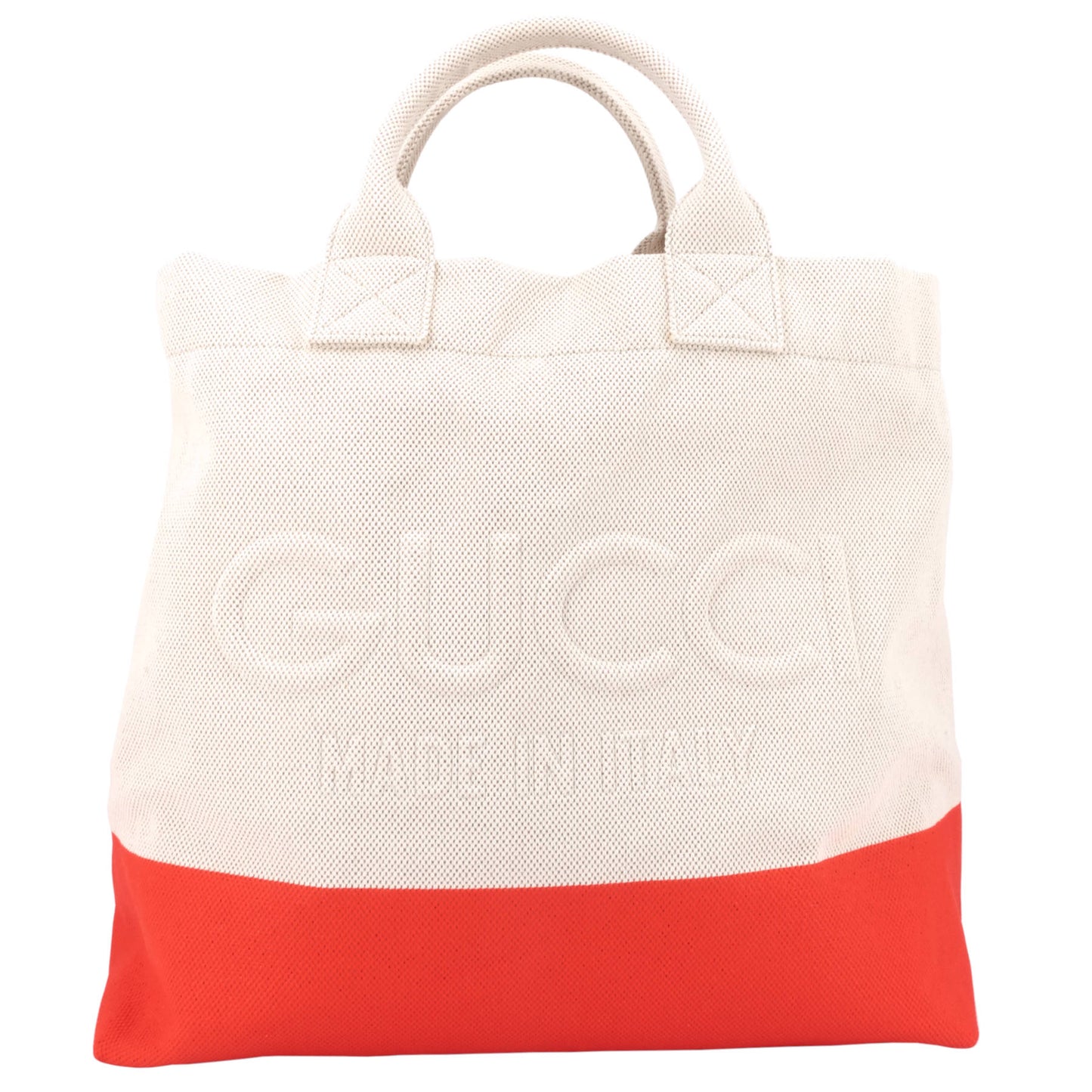 Gucci Embossed Detail Tote Bag Canvas
