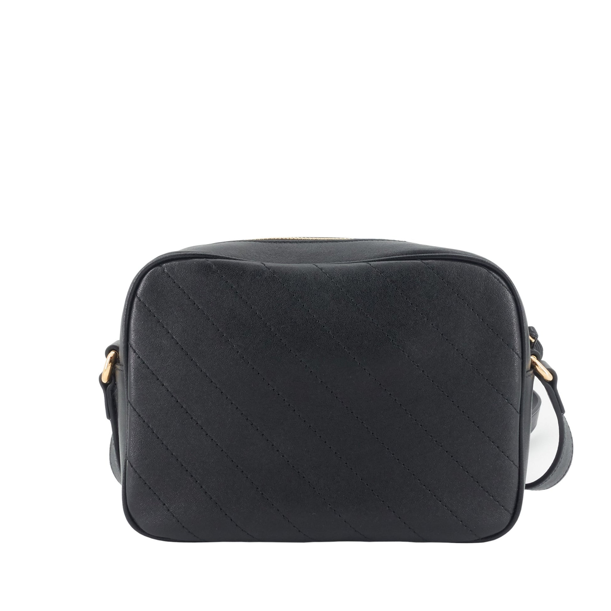 Gucci Sakai Be Calfskin Diagonal Stitched Blondie Bag Green Small Crossbody Bag