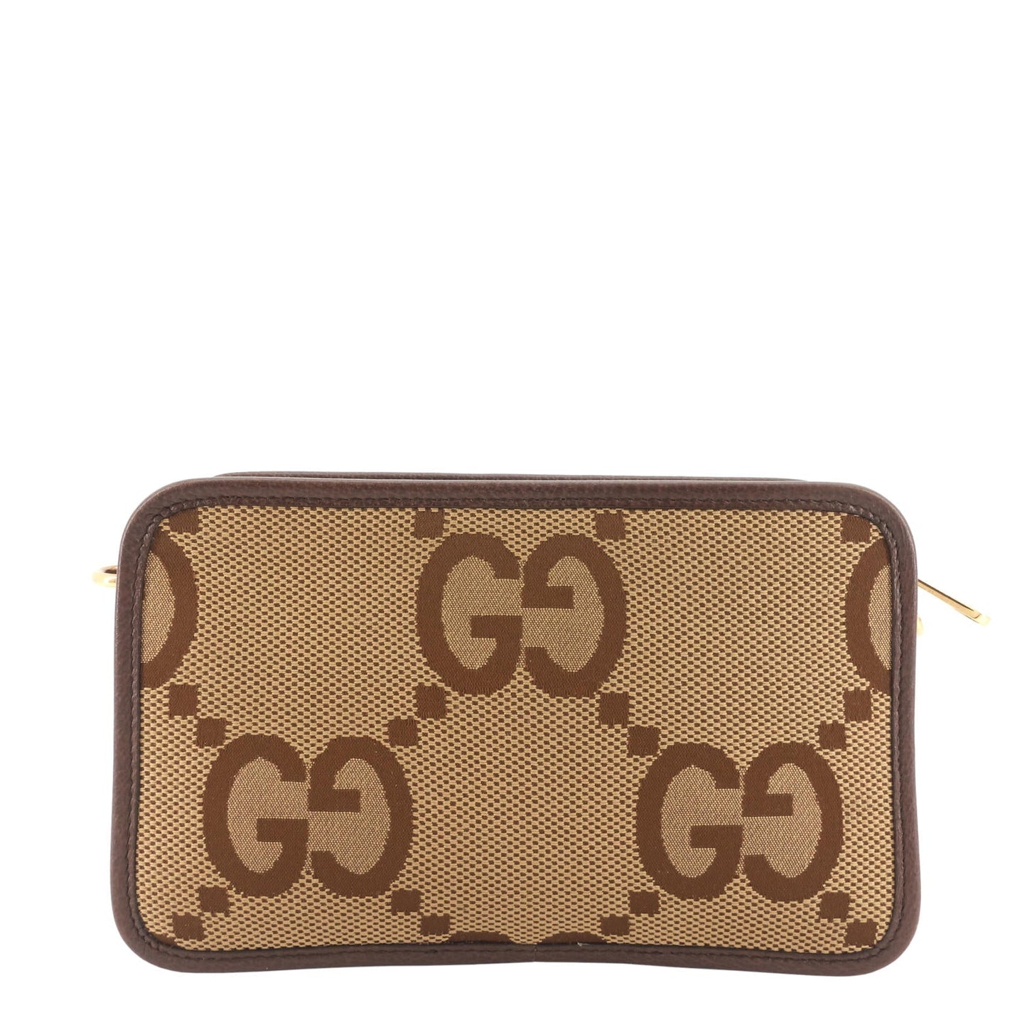 Gucci Maxi Camera Bag Canvas Mini Crossbody Bag