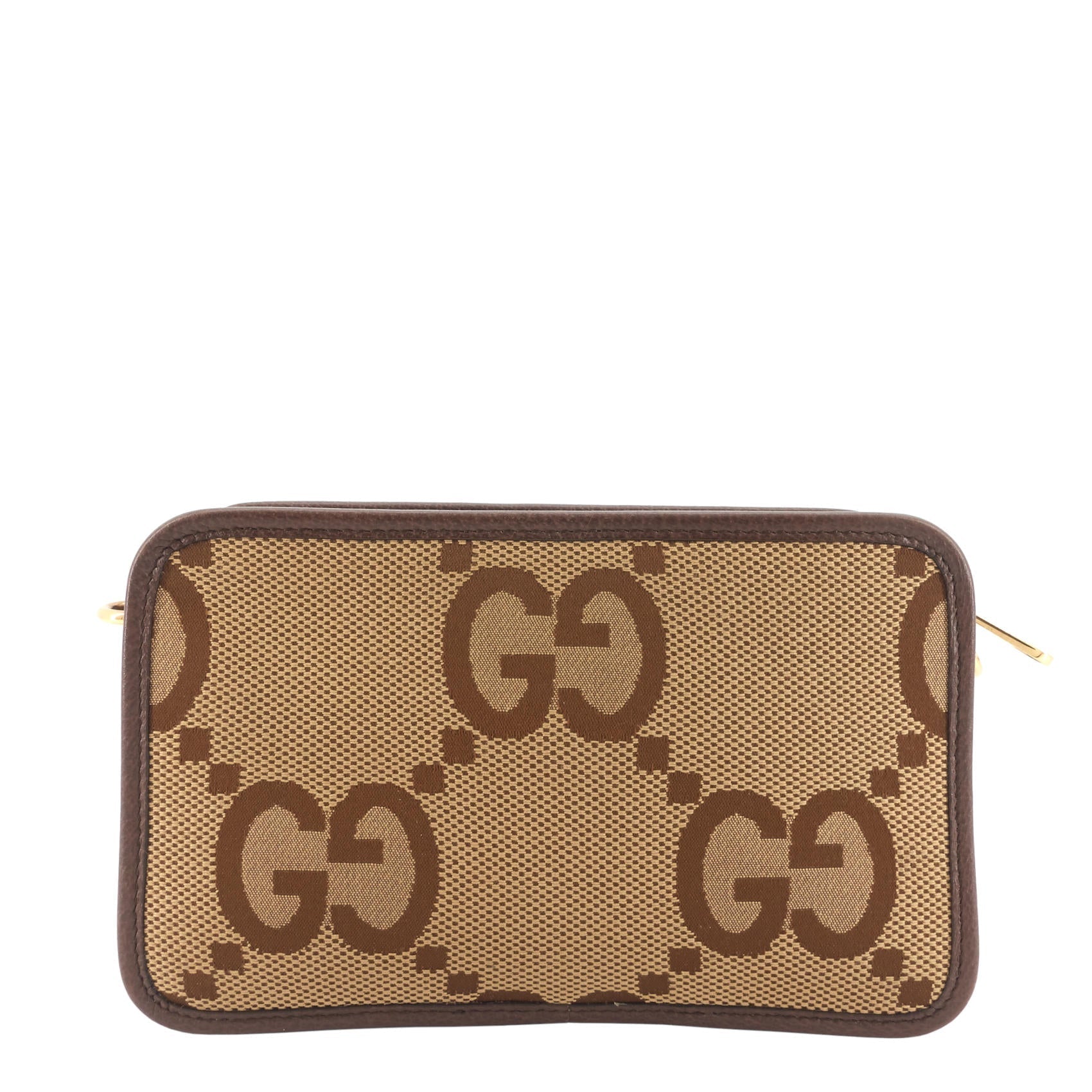 Gucci Maxi Camera Bag Canvas Mini Crossbody Bag