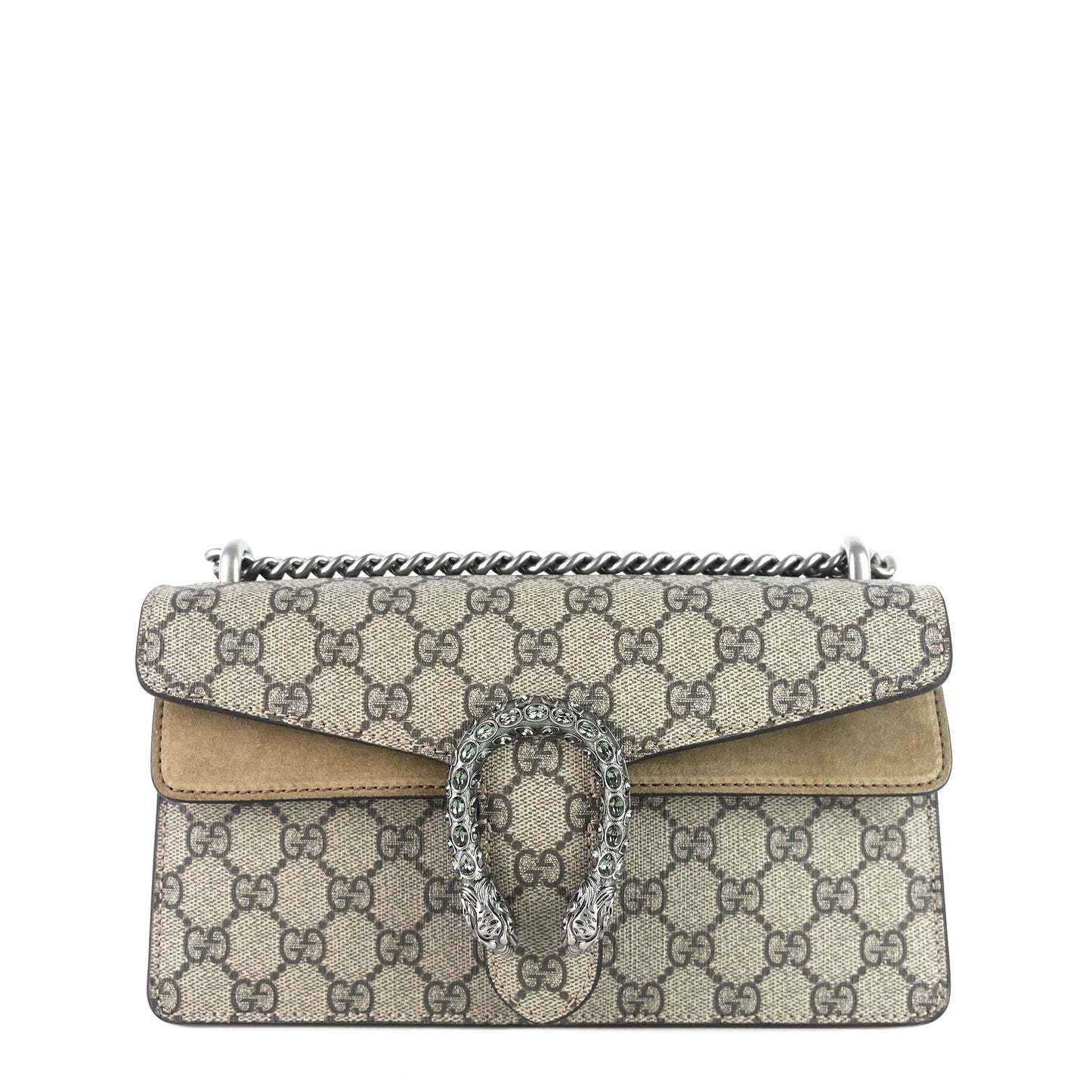 Gucci Dionysus Supreme Shoulder Bag Canvas Monogram