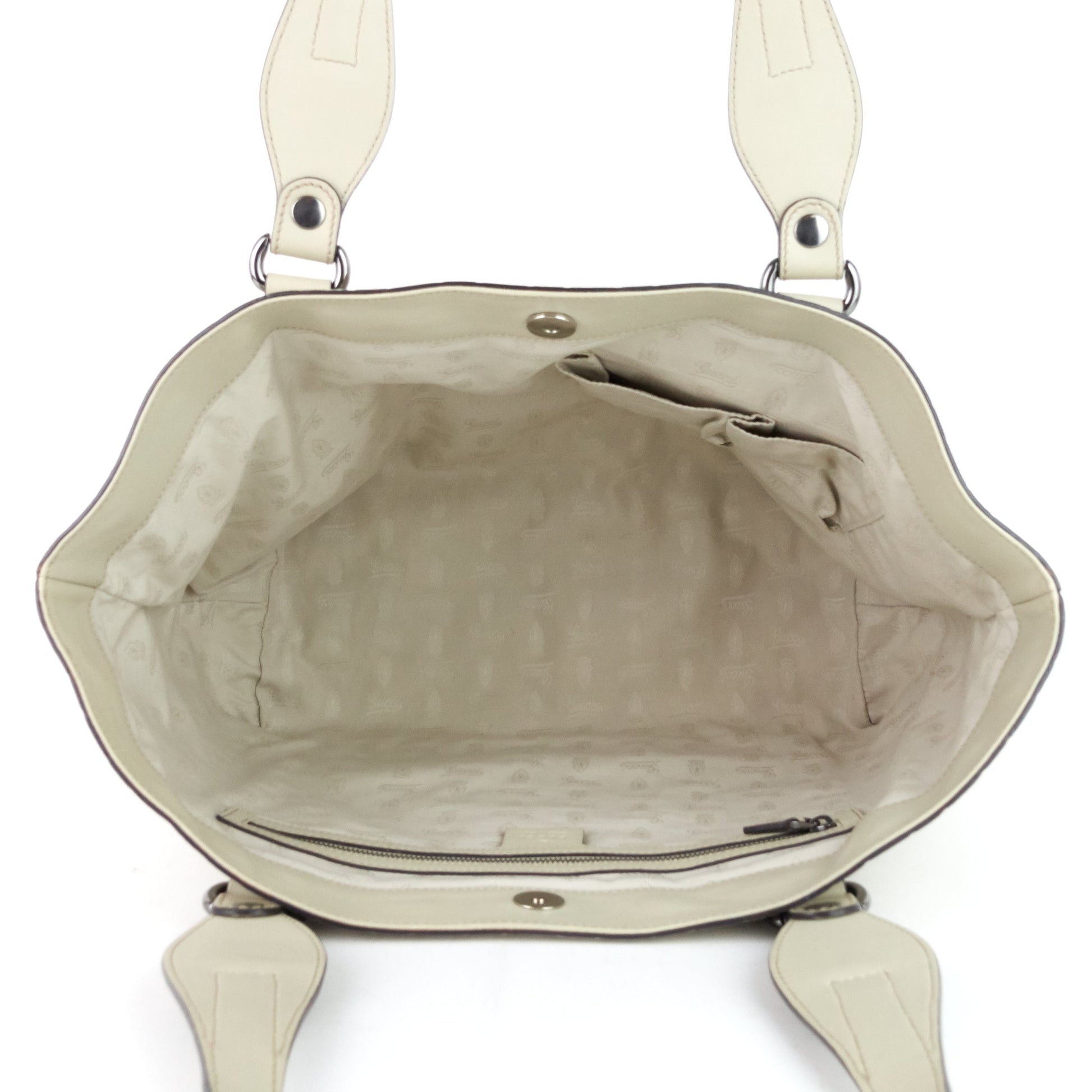 Gucci ssima Icon Bit Tote Bag Leather