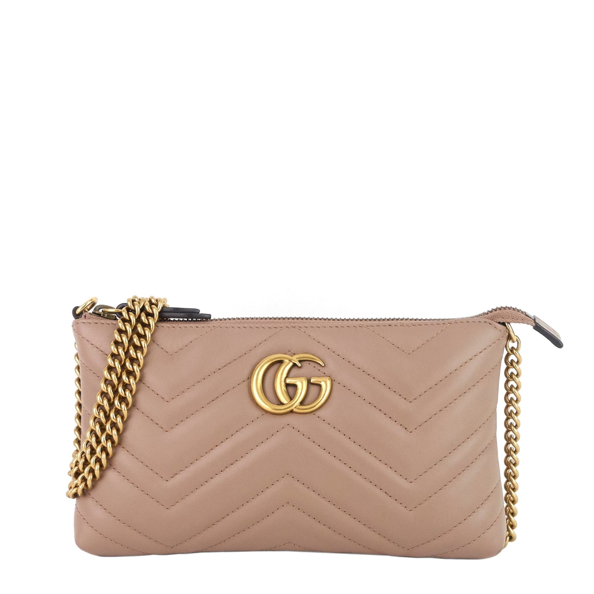 Gucci Marmont Calfskin Bag Leather Mini Crossbody Bag