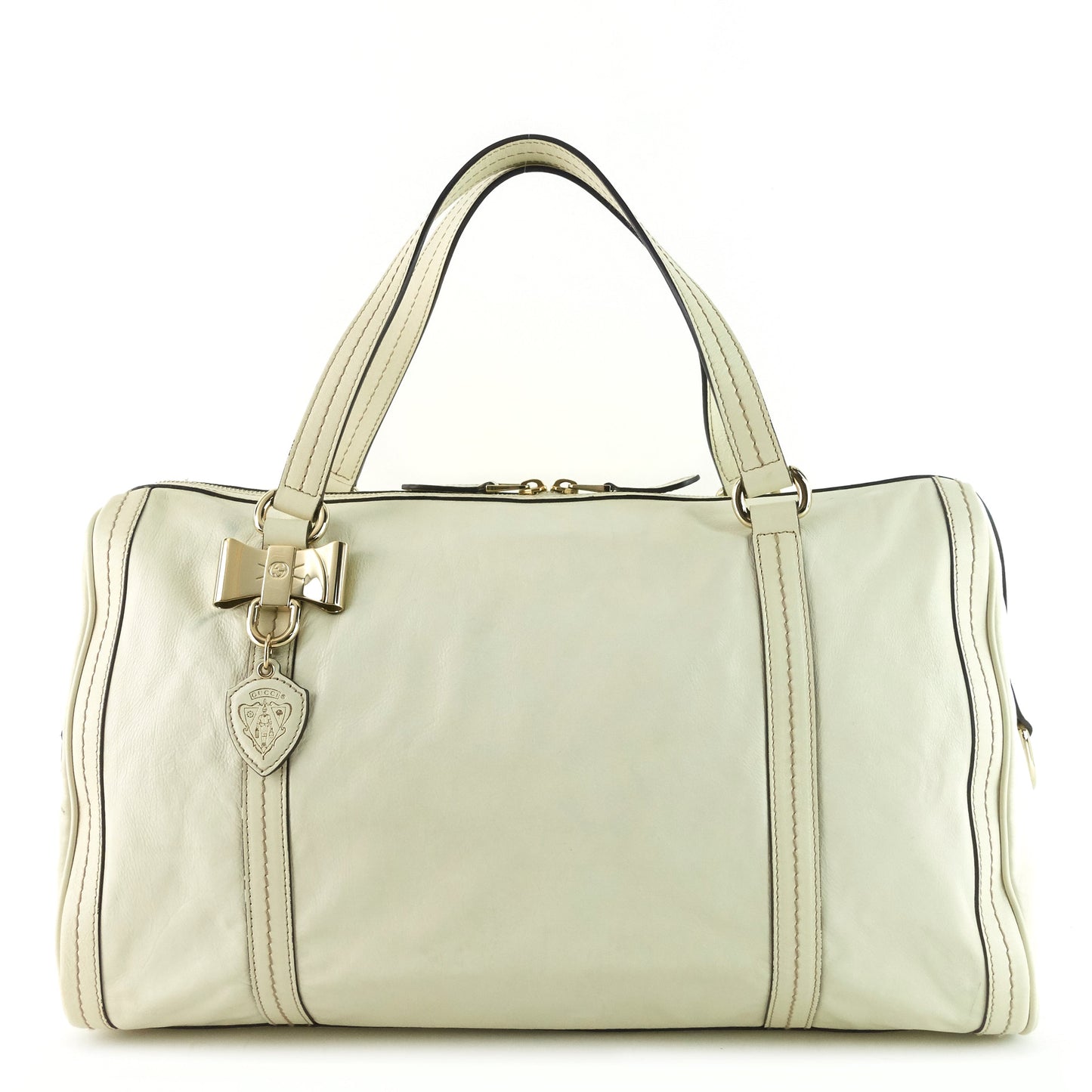 Gucci Duchessa Boston Bag Leather Travel Bag