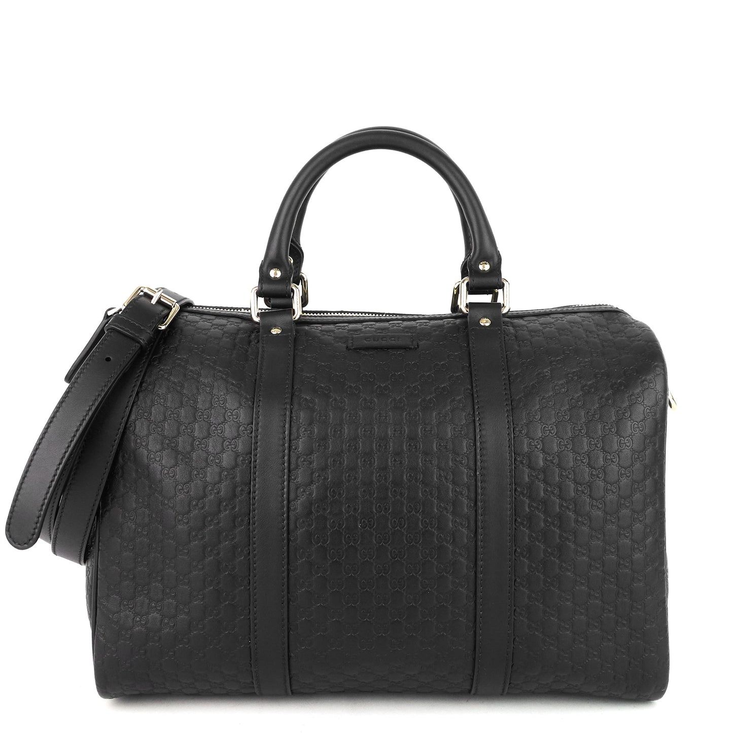 Gucci Joy Boston Microssima Bag Leather Medium Travel Bag