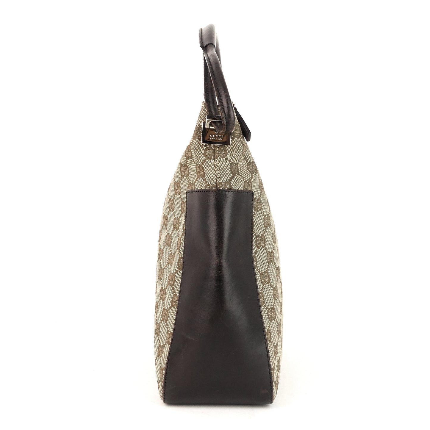 Gucci And Shoulder Bag Leather Canvas