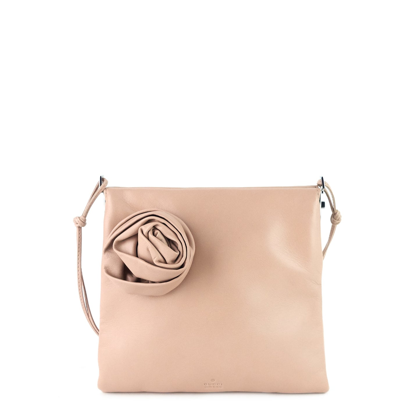 Gucci Rosette Lambskin Clutch Bag Leather