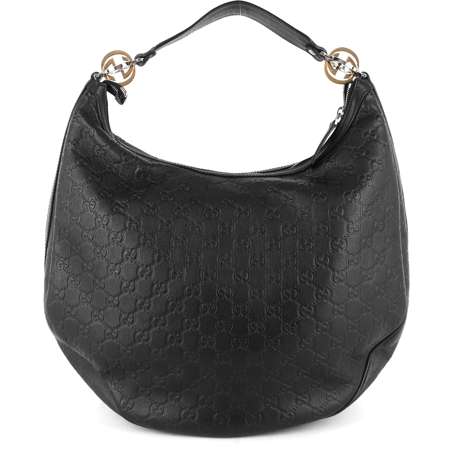 Gucci Twins ssima Hobo Bag Leather Travel Bag