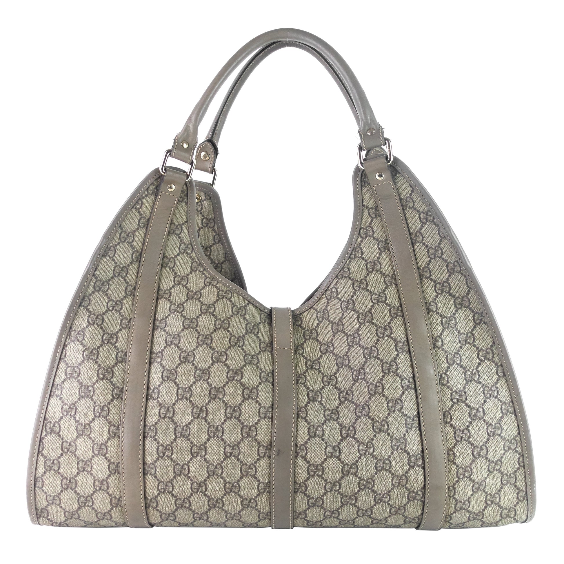 Gucci Joy Supreme Shoulder Bag Canvas Large