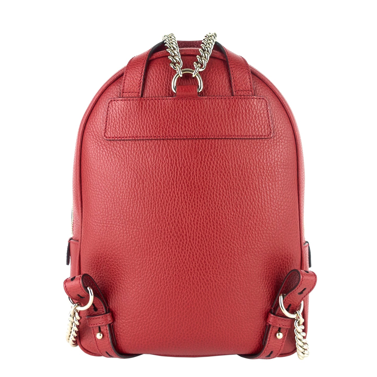Gucci Soho Calfskin Backpack Bag Leather Chain Gucci Oc2728