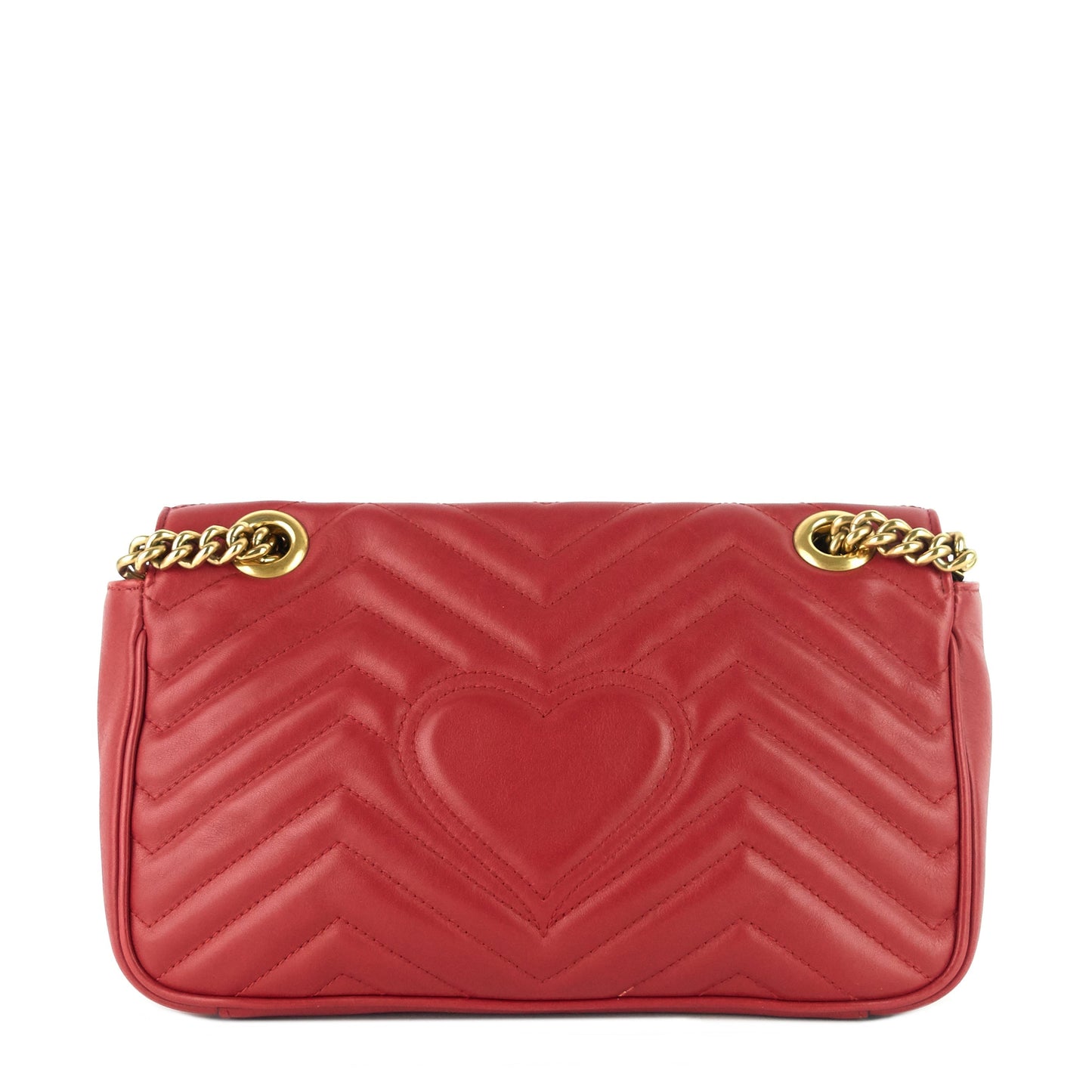 Gucci Marmont Matelass Calfskin Shoulder Bag Leather Small