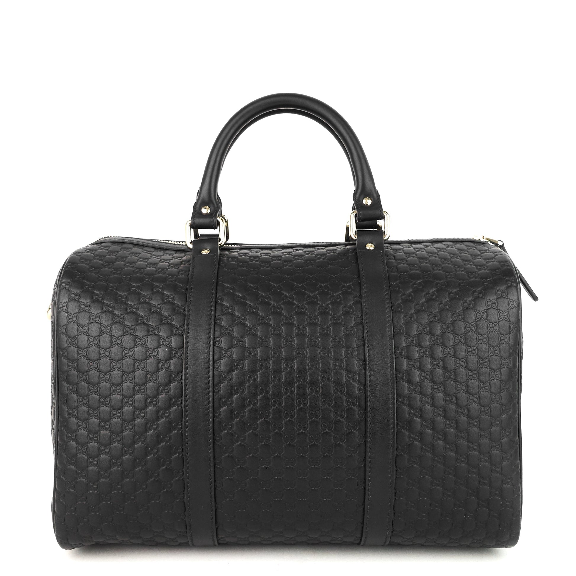 Gucci Joy Boston Microssima Bag Leather Medium Travel Bag