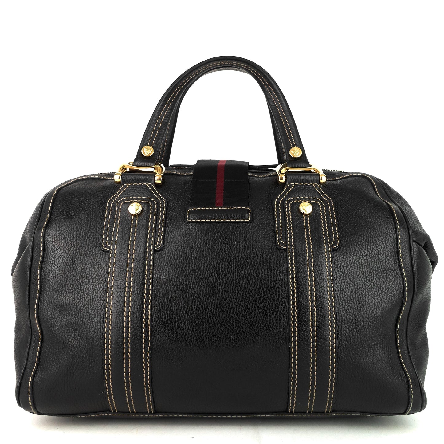 Gucci Aviatrix Boston Bag Leather Large Travel Bag