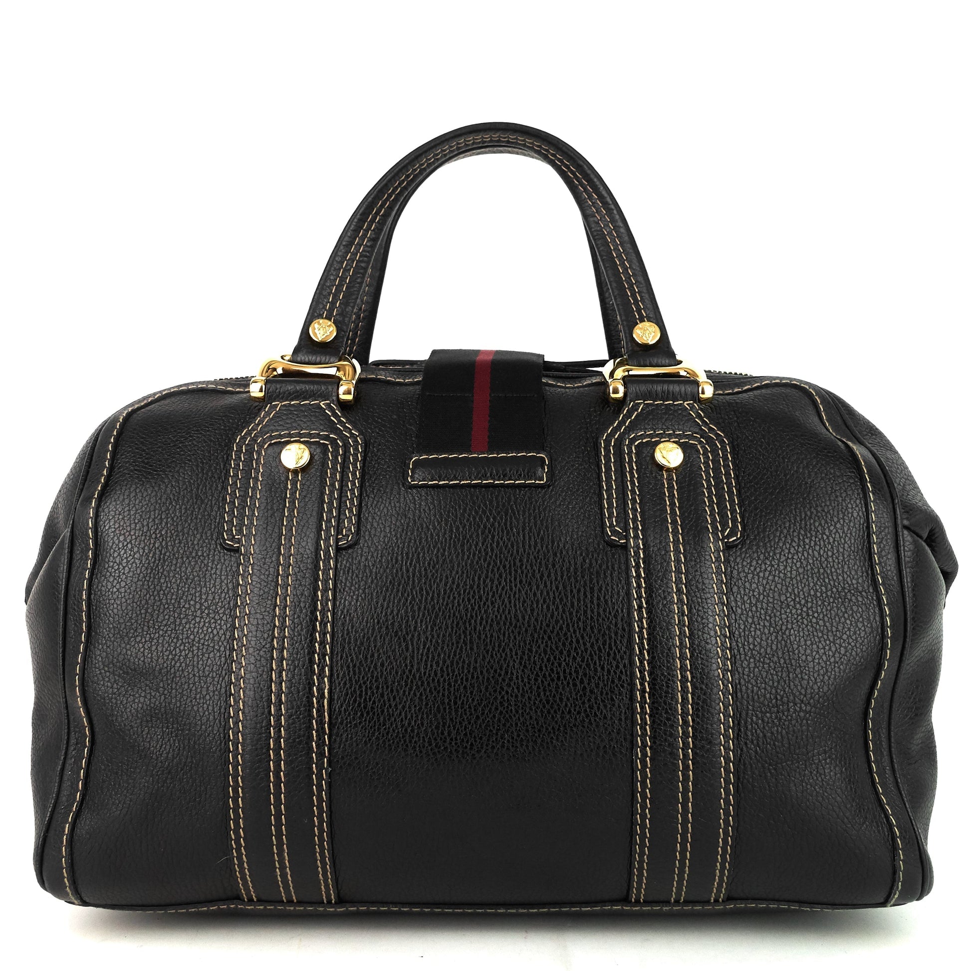 Gucci Aviatrix Boston Bag Leather Large Travel Bag