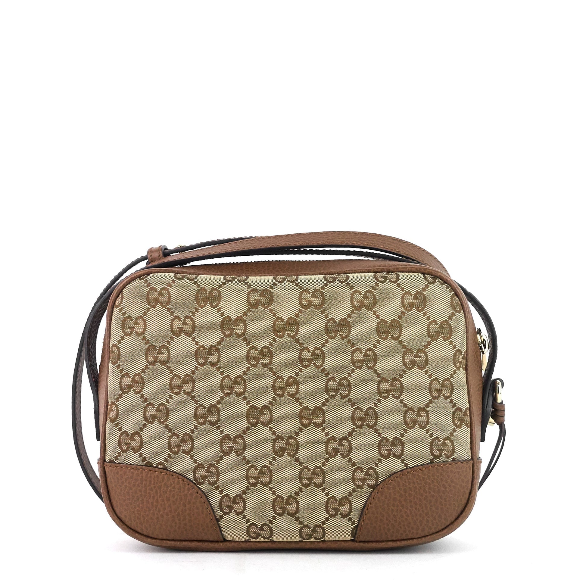 Gucci Bree Messenger Bag Canvas Monogram Crossbody Bag
