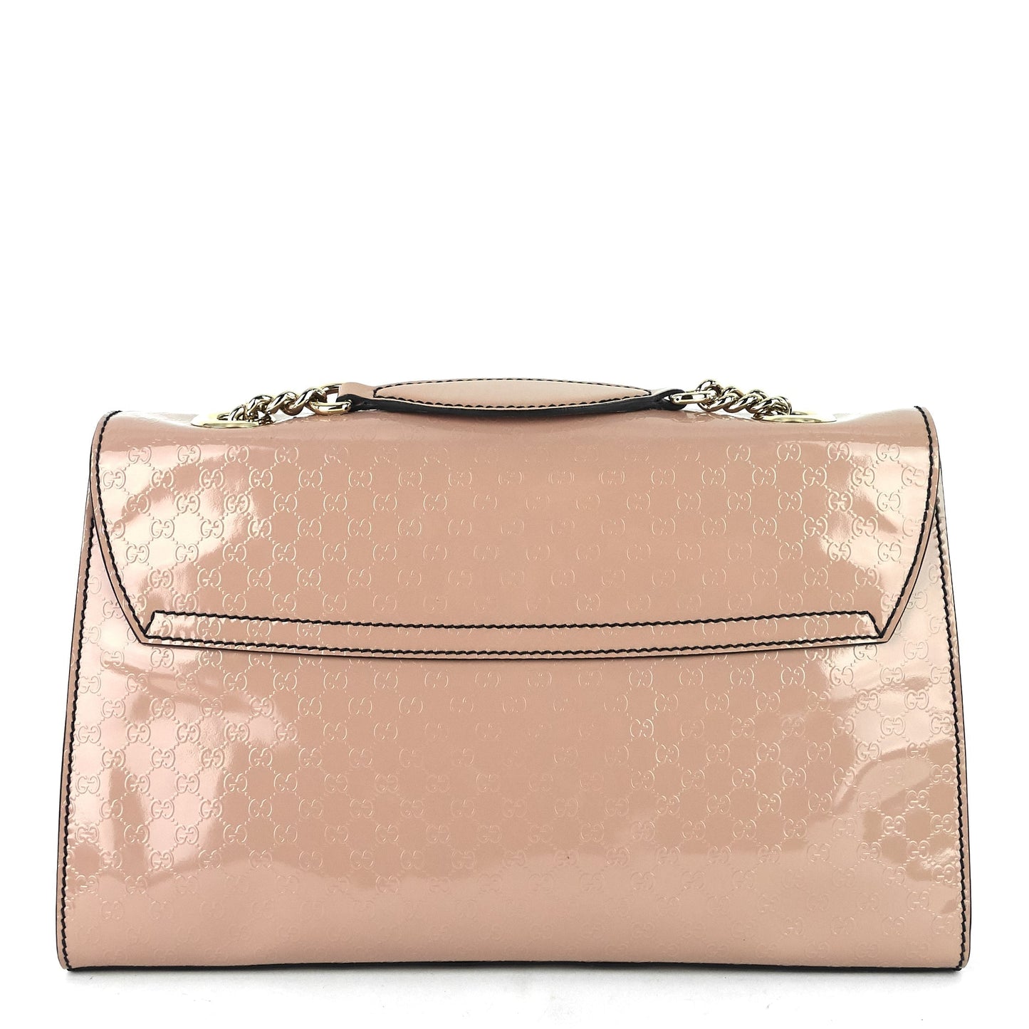 Gucci Emily Micro ssima Patent Bag Leather Shoulder Bag